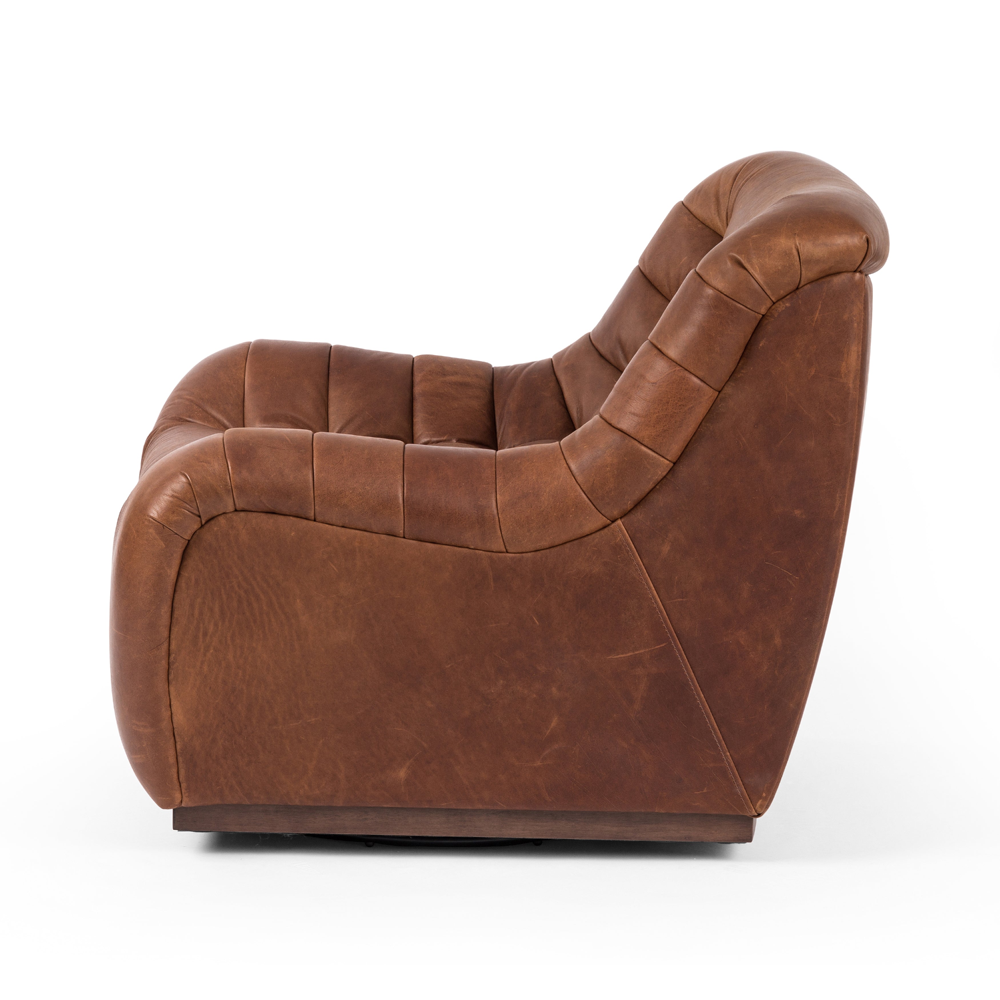 Binx Swivel Chair - Heirloom Sienna Swivel Chair Four Hands     Four Hands, Mid Century Modern Furniture, Old Bones Furniture Company, Old Bones Co, Modern Mid Century, Designer Furniture, https://www.oldbonesco.com/