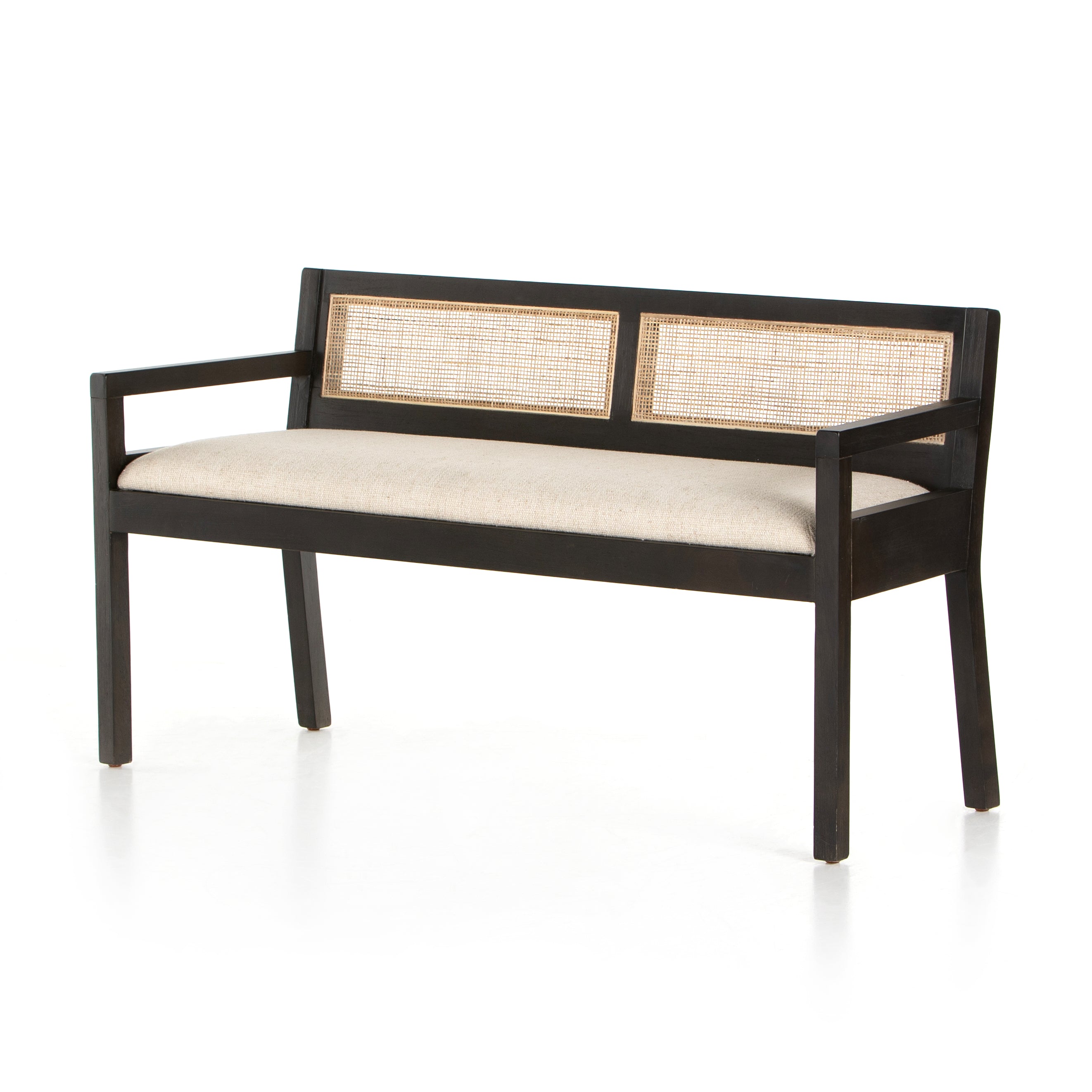 Clarita Accent Bench Accent Bench Four Hands     Four Hands, Mid Century Modern Furniture, Old Bones Furniture Company, Old Bones Co, Modern Mid Century, Designer Furniture, https://www.oldbonesco.com/