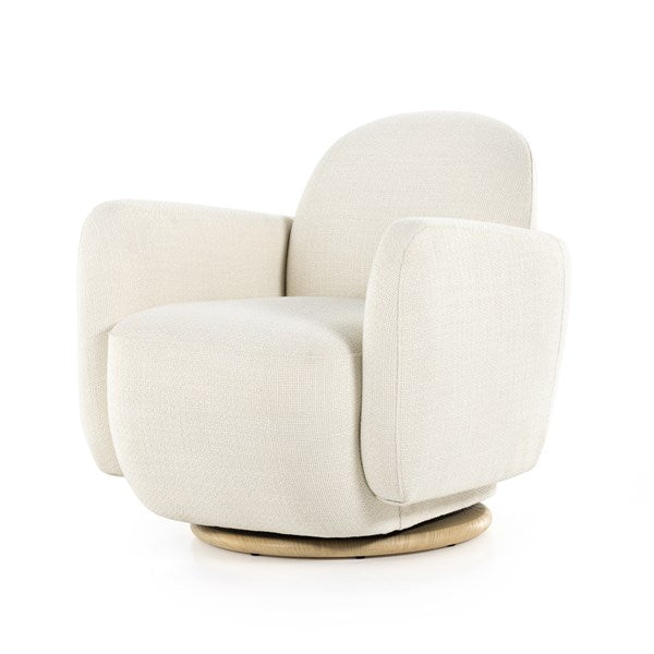 Enya Swivel Chair swivel chair Four Hands     Four Hands, Mid Century Modern Furniture, Old Bones Furniture Company, Old Bones Co, Modern Mid Century, Designer Furniture, https://www.oldbonesco.com/