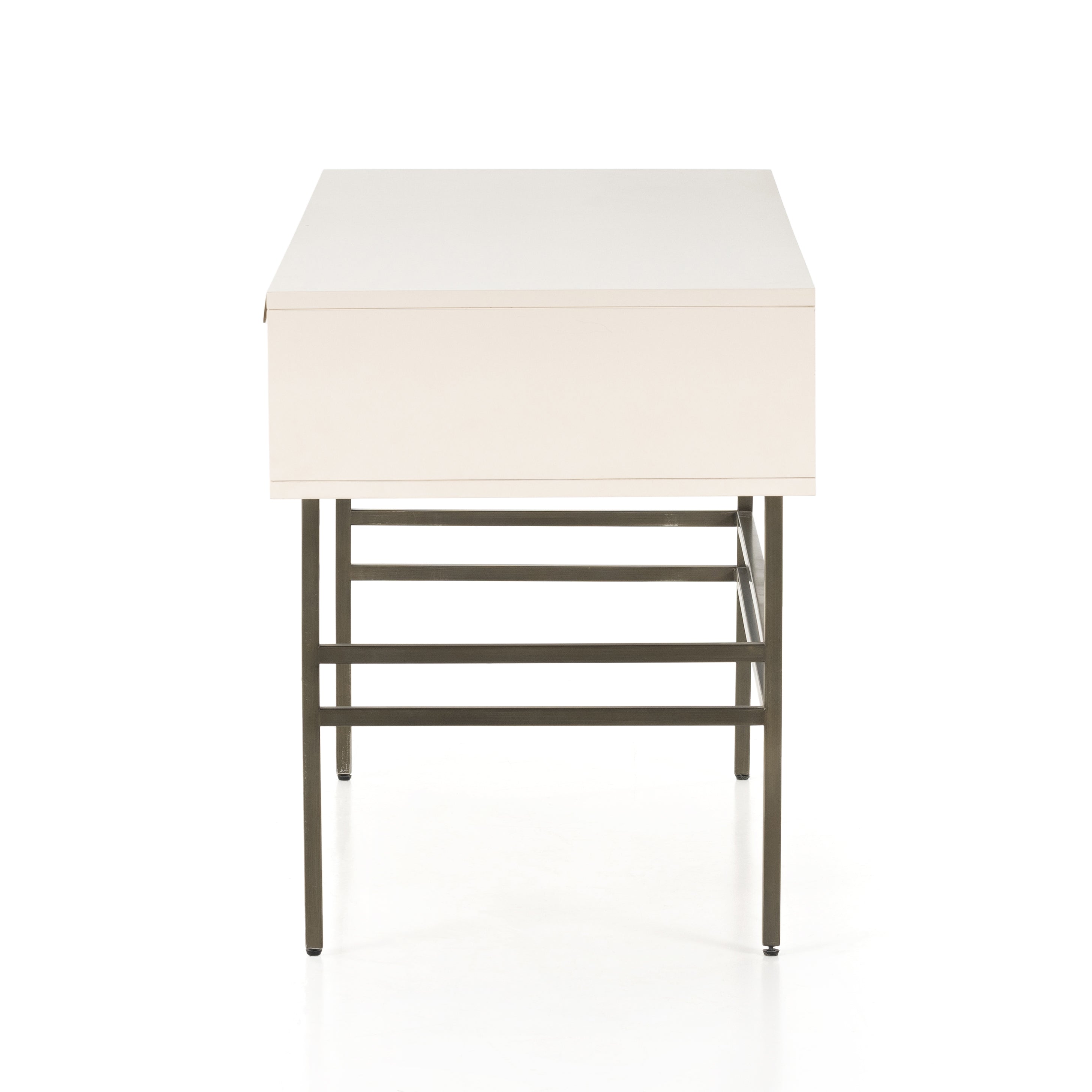 Luella Desk-Matte Alabaster Desks Four Hands     Four Hands, Mid Century Modern Furniture, Old Bones Furniture Company, Old Bones Co, Modern Mid Century, Designer Furniture, https://www.oldbonesco.com/