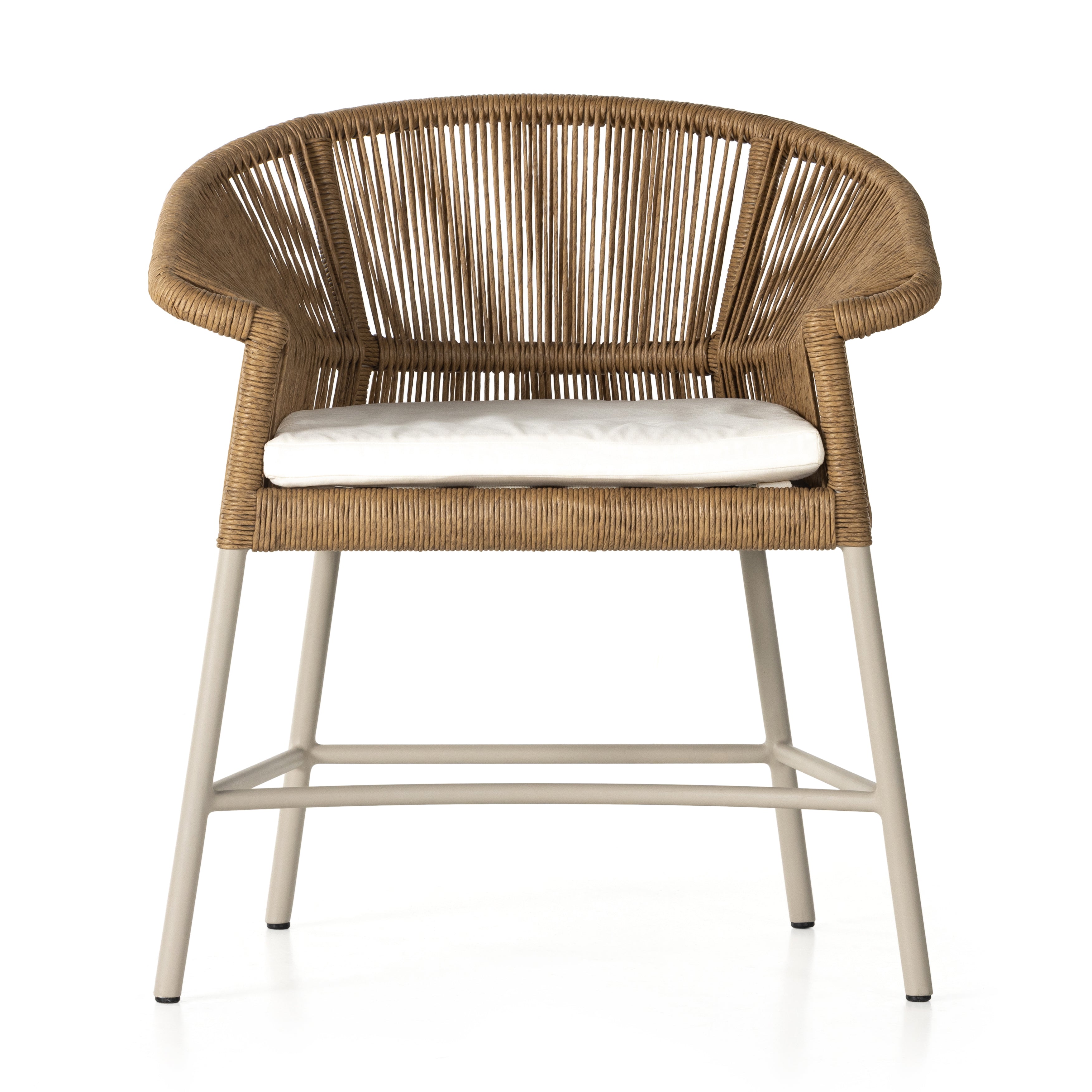 Irving Outdoor Dining Armchair-Sand Outdoor Chairs Four Hands     Four Hands, Mid Century Modern Furniture, Old Bones Furniture Company, Old Bones Co, Modern Mid Century, Designer Furniture, https://www.oldbonesco.com/