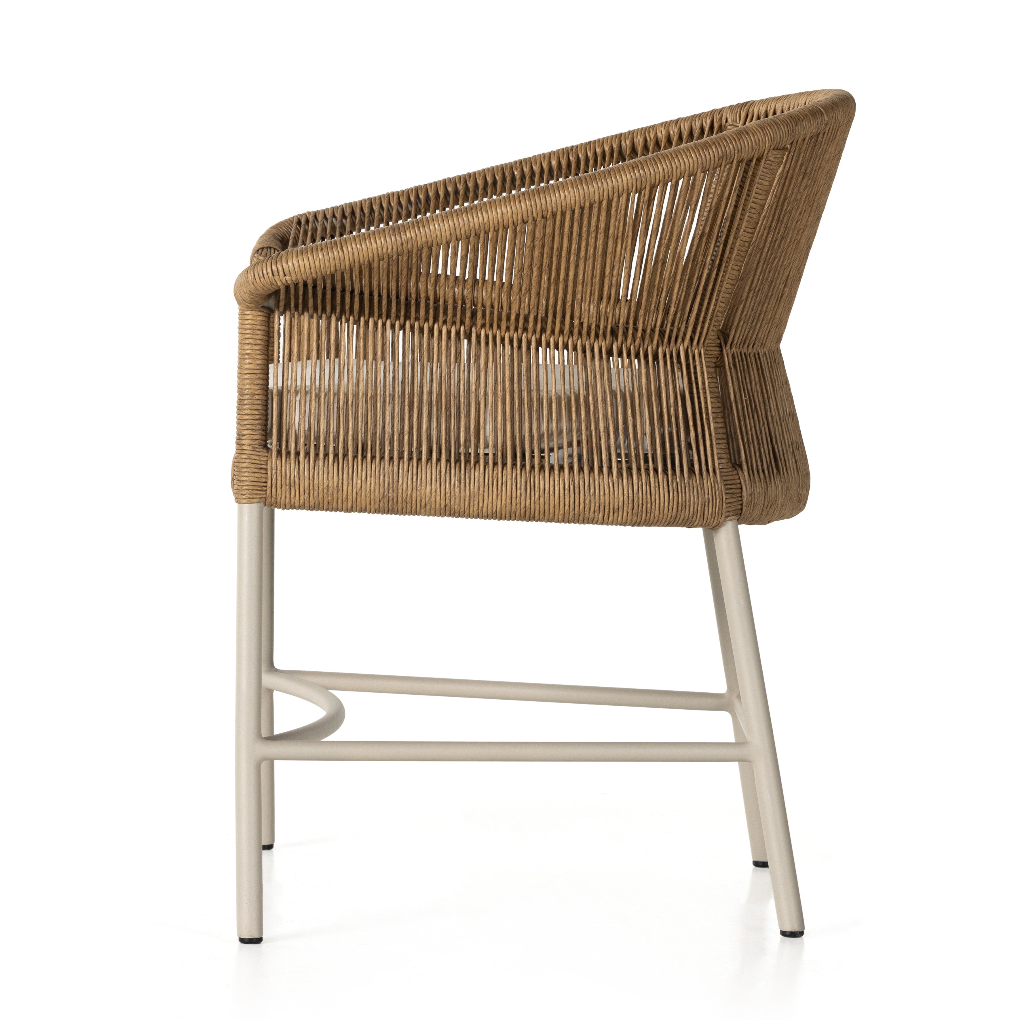 Irving Outdoor Dining Armchair-Sand Outdoor Chairs Four Hands     Four Hands, Mid Century Modern Furniture, Old Bones Furniture Company, Old Bones Co, Modern Mid Century, Designer Furniture, https://www.oldbonesco.com/