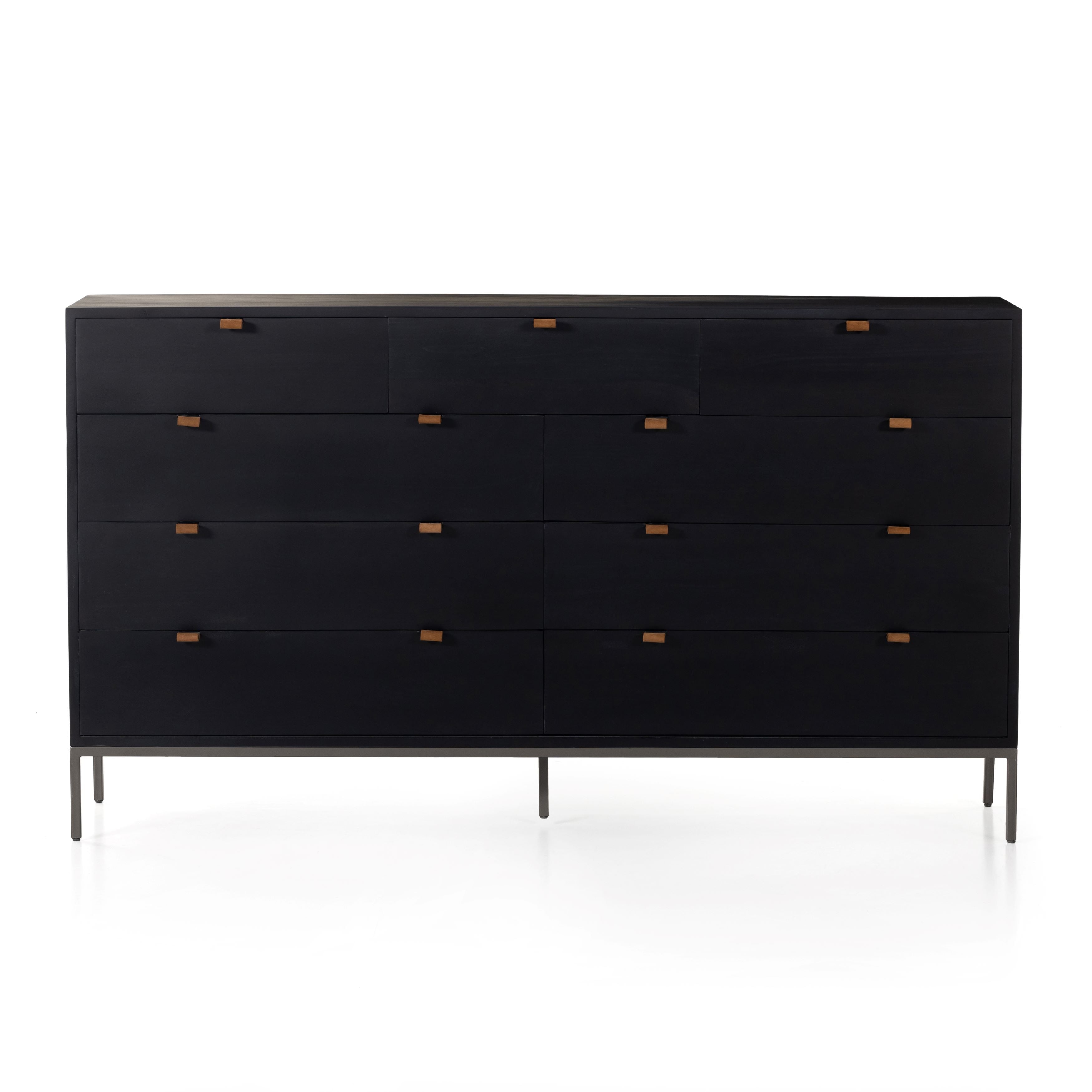 Trey 9 Drawer Dresser Dresser Four Hands     Four Hands, Mid Century Modern Furniture, Old Bones Furniture Company, Old Bones Co, Modern Mid Century, Designer Furniture, https://www.oldbonesco.com/