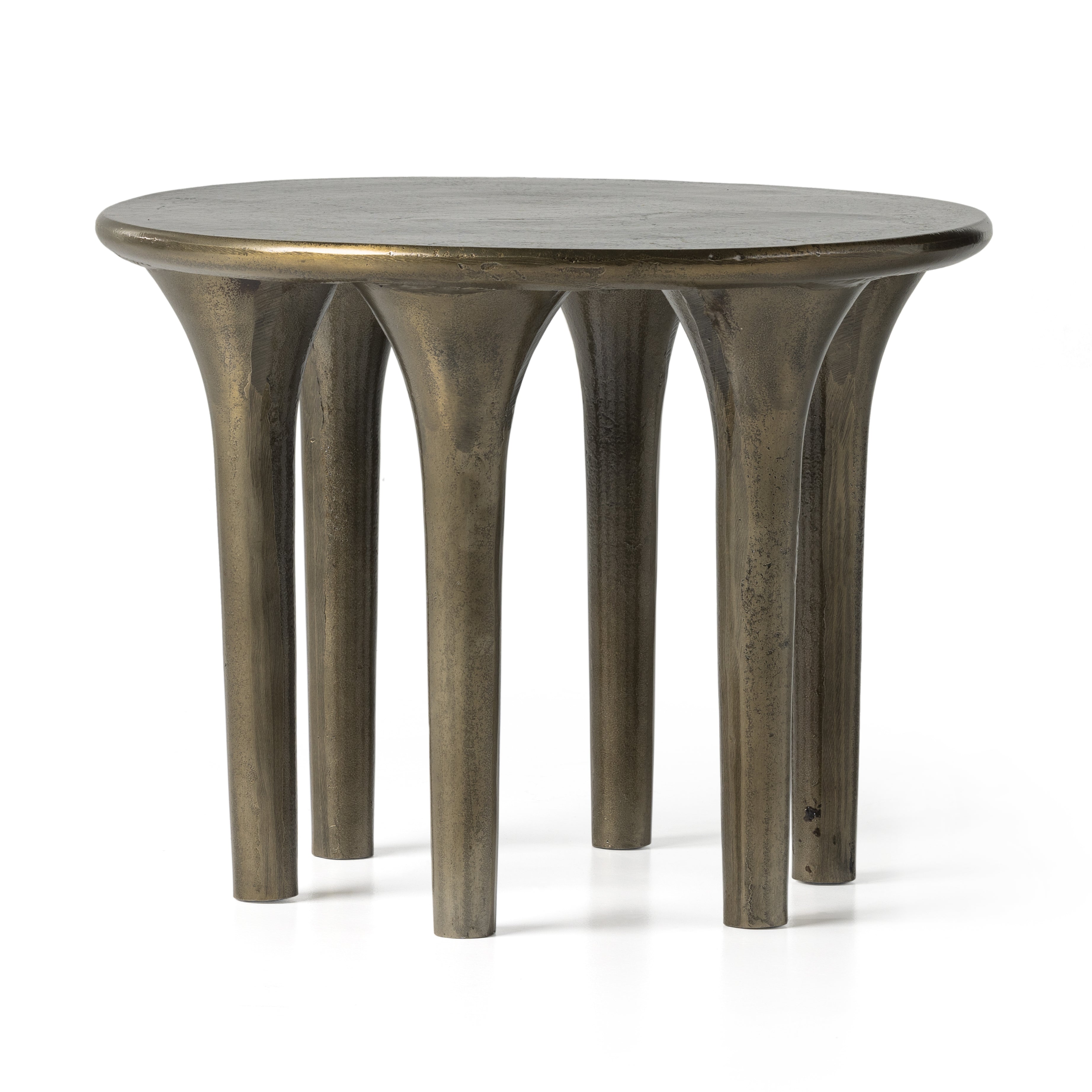 Keldon Dining Table Aged BronzeEnd Table Four Hands  Aged Bronze   Four Hands, Mid Century Modern Furniture, Old Bones Furniture Company, Old Bones Co, Modern Mid Century, Designer Furniture, https://www.oldbonesco.com/