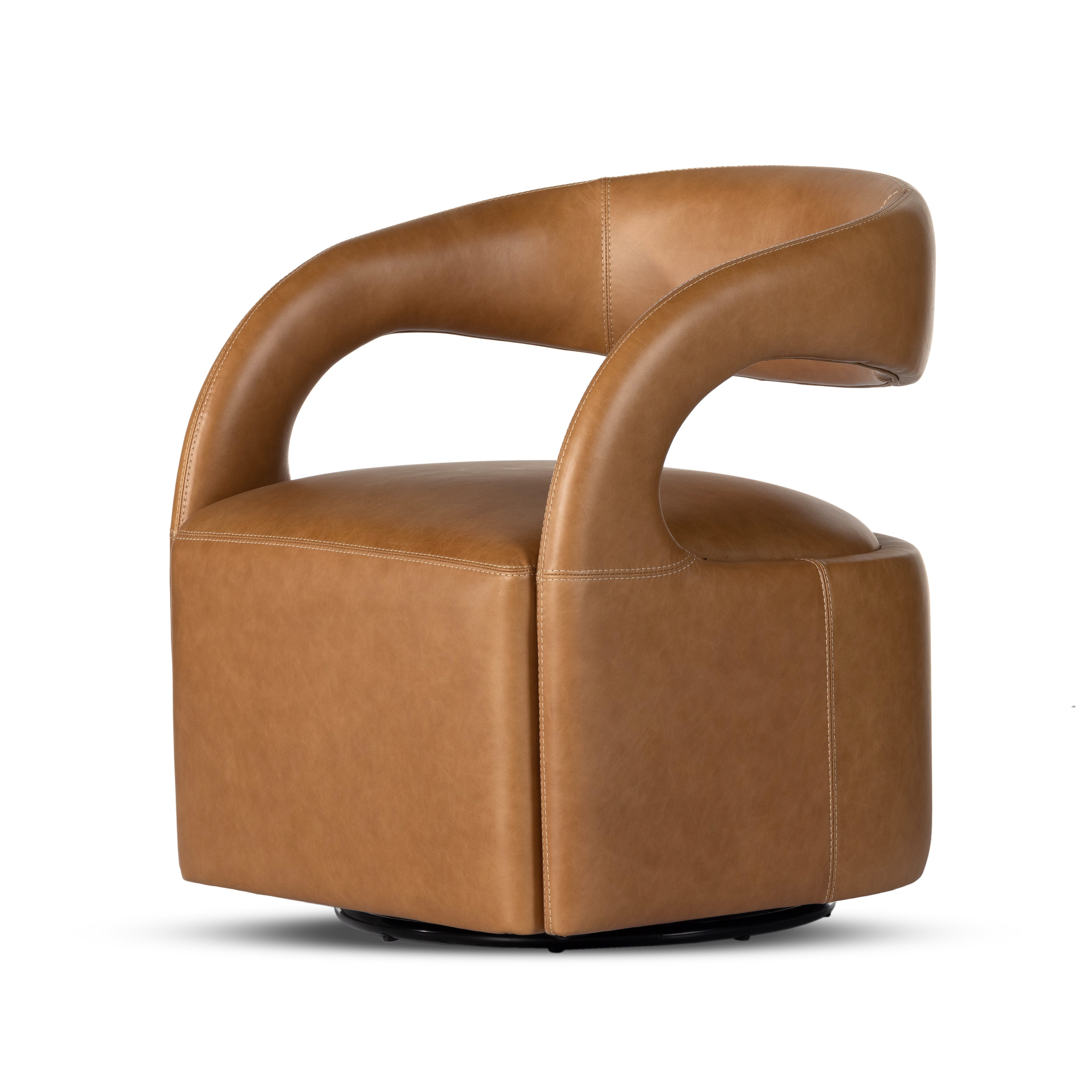 HAWKINS SWIVEL CHAIR Sonoma Butterscotchswivel chair Four Hands  Sonoma Butterscotch   Four Hands, Mid Century Modern Furniture, Old Bones Furniture Company, Old Bones Co, Modern Mid Century, Designer Furniture, https://www.oldbonesco.com/