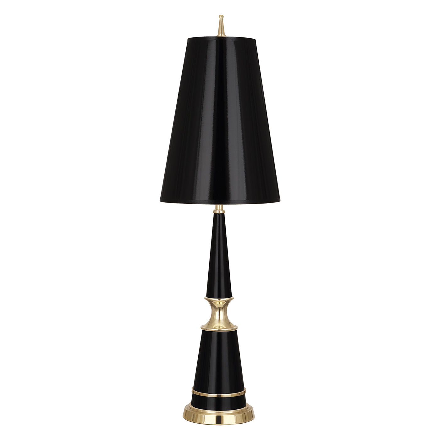 Versailles Table Lamp With Painted Shade BlackTable Lamp Jonathan Adler  Black   Four Hands, Burke Decor, Mid Century Modern Furniture, Old Bones Furniture Company, Old Bones Co, Modern Mid Century, Designer Furniture, https://www.oldbonesco.com/