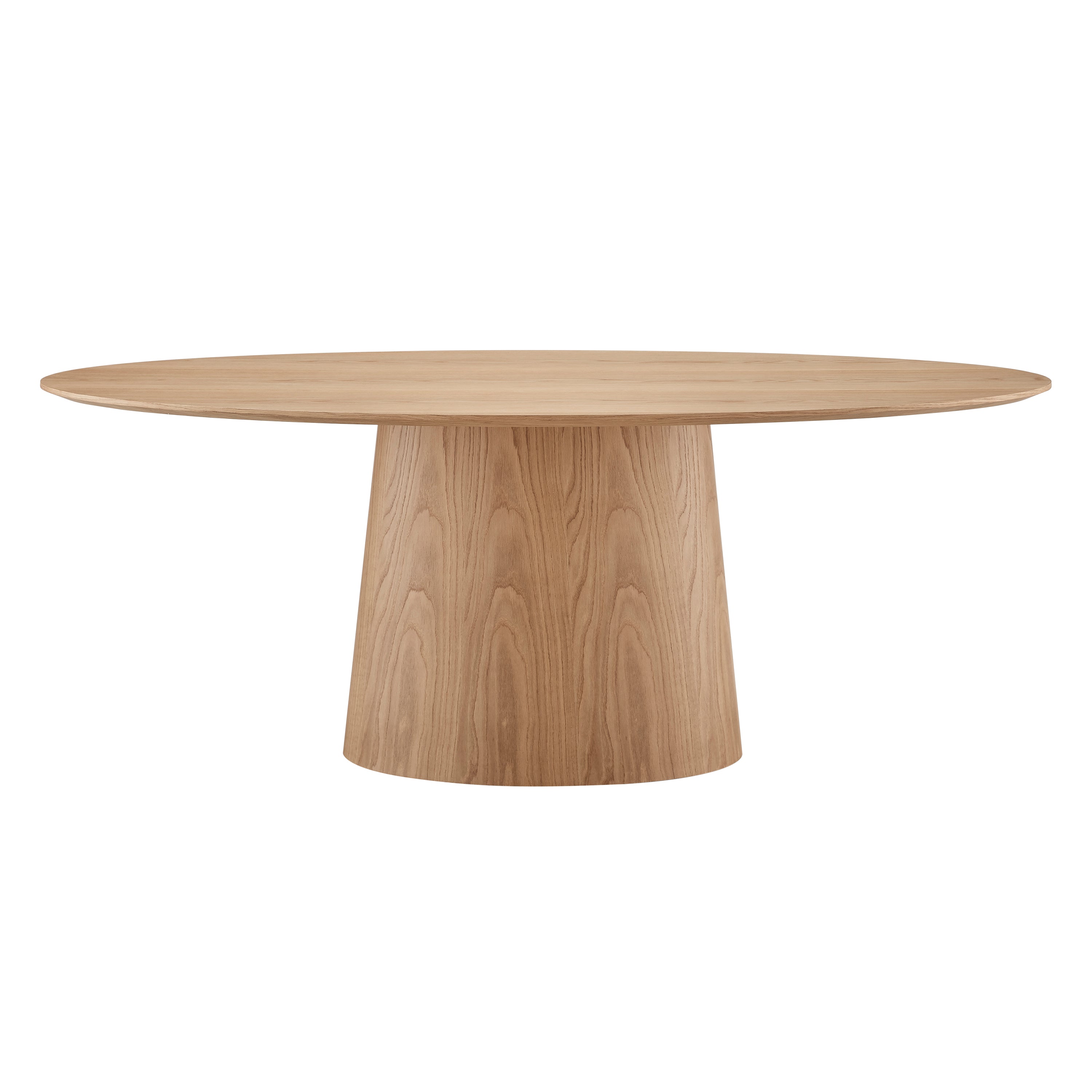 Deodat 79" Oval Table OakDining Table Eurostyle  Oak   Four Hands, Mid Century Modern Furniture, Old Bones Furniture Company, Old Bones Co, Modern Mid Century, Designer Furniture, https://www.oldbonesco.com/