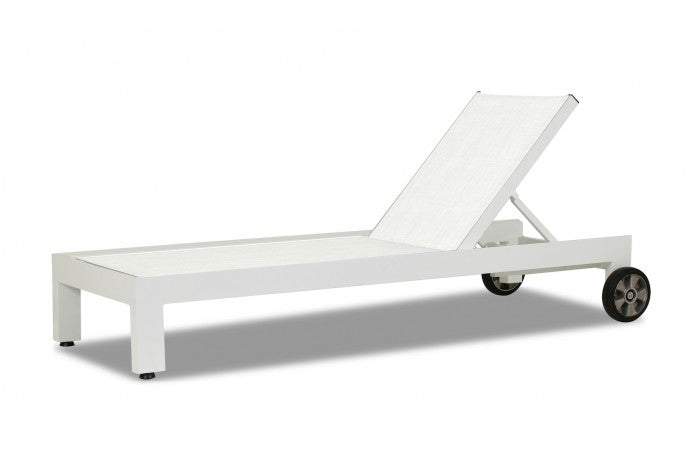 Newport Sling Chaise Outdoor Sunset West     Four Hands, Burke Decor, Mid Century Modern Furniture, Old Bones Furniture Company, Old Bones Co, Modern Mid Century, Designer Furniture, https://www.oldbonesco.com/