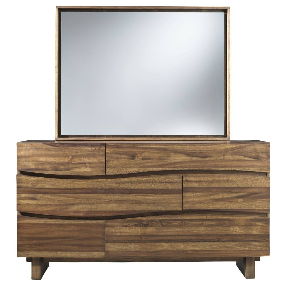 Ocean Dresser W/ MirrorDressers Modus(MFI)  W/ Mirror   Four Hands, Mid Century Modern Furniture, Old Bones Furniture Company, Old Bones Co, Modern Mid Century, Designer Furniture, https://www.oldbonesco.com/