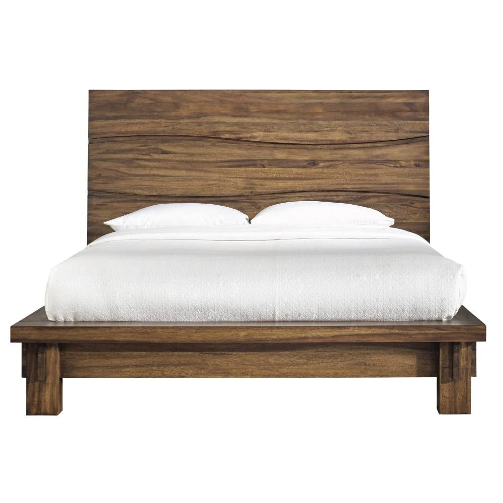 Ocean Platform Bed QueenBed Modus(MFI)  Queen   Four Hands, Burke Decor, Mid Century Modern Furniture, Old Bones Furniture Company, Old Bones Co, Modern Mid Century, Designer Furniture, https://www.oldbonesco.com/