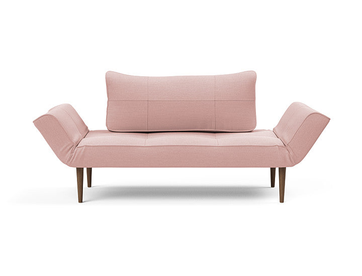 Zeal Styletto Daybed 570 Vivus Dusty Coral / Dark Wood StylettoDaybed INNOVATION  570 Vivus Dusty Coral Dark Wood Styletto  Four Hands, Burke Decor, Mid Century Modern Furniture, Old Bones Furniture Company, Old Bones Co, Modern Mid Century, Designer Furniture, https://www.oldbonesco.com/