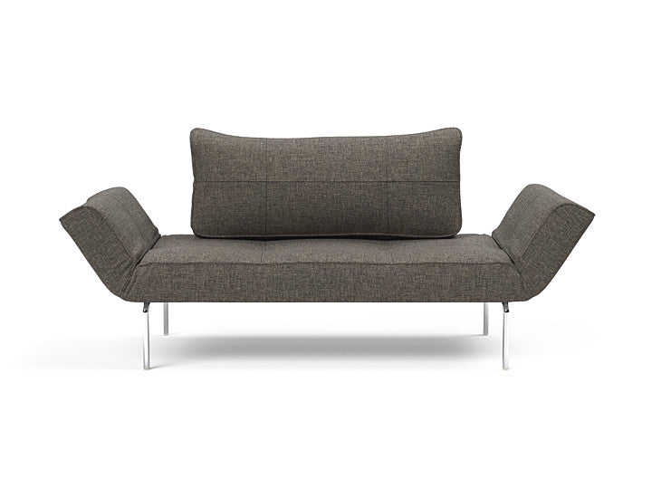 Zeal Styletto Daybed 216 Flashtex Dark Grey / Chrome StawDaybed INNOVATION  216 Flashtex Dark Grey Chrome Staw  Four Hands, Burke Decor, Mid Century Modern Furniture, Old Bones Furniture Company, Old Bones Co, Modern Mid Century, Designer Furniture, https://www.oldbonesco.com/