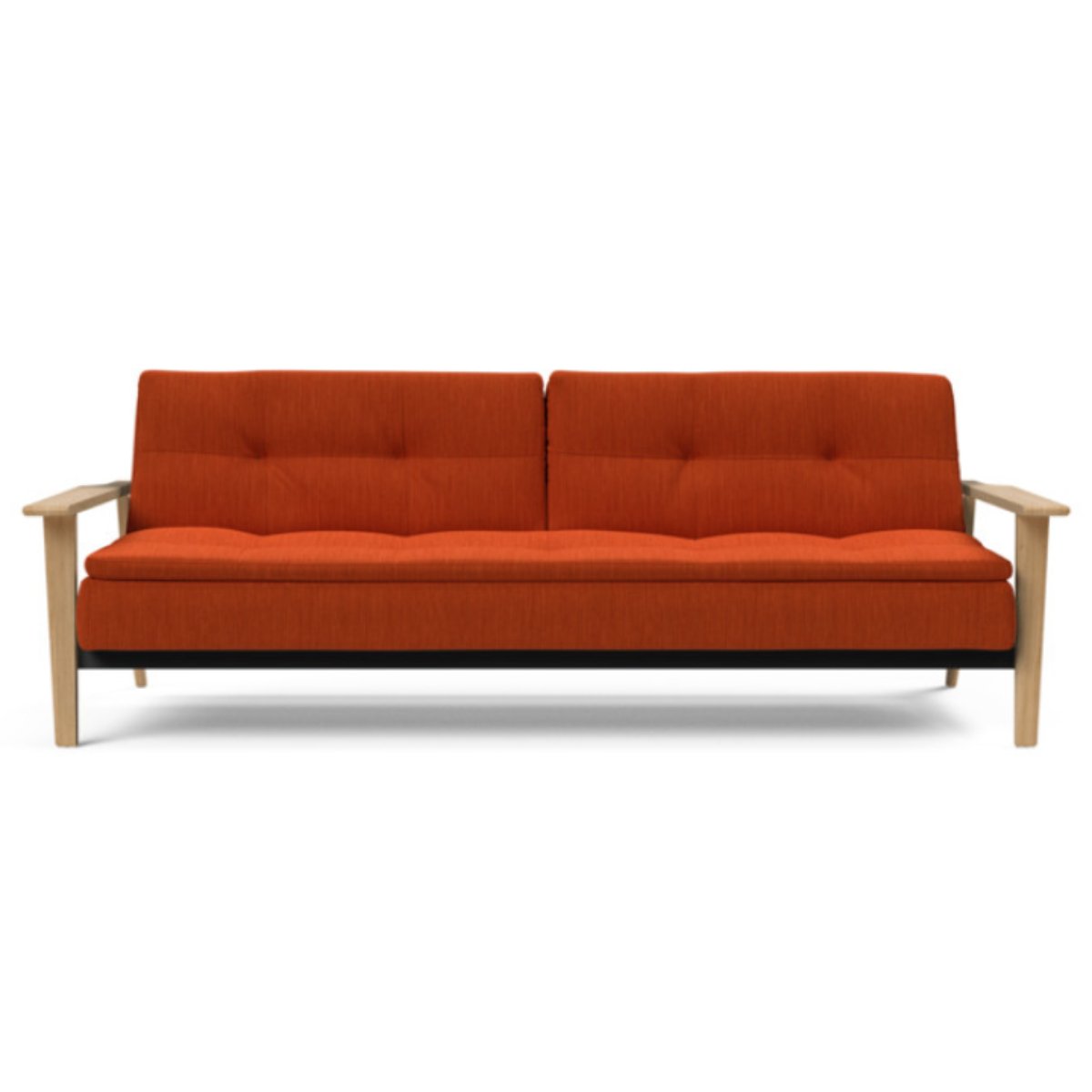 Dublexo Frej Sofa Bed Oak 506 Elegance PaprikaSofa Beds INNOVATION  506 Elegance Paprika   Four Hands, Burke Decor, Mid Century Modern Furniture, Old Bones Furniture Company, Old Bones Co, Modern Mid Century, Designer Furniture, https://www.oldbonesco.com/