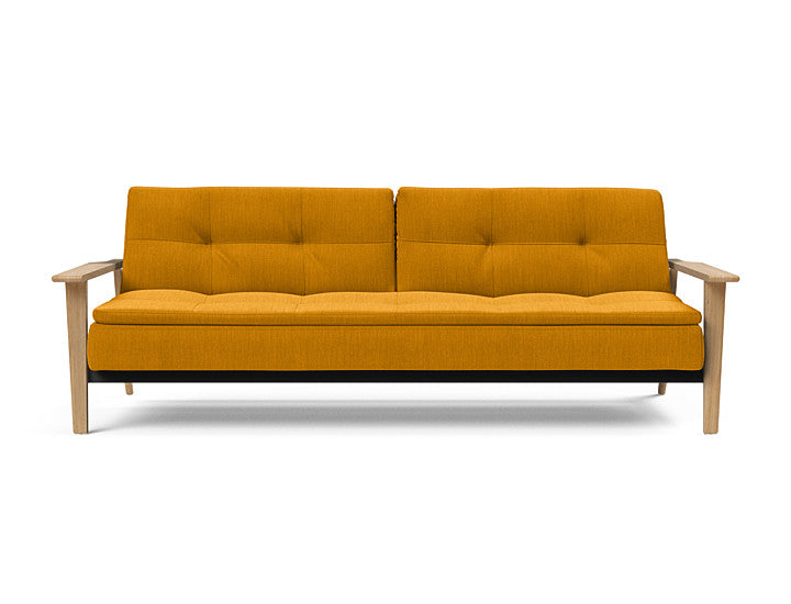 Dublexo Frej Sofa Bed Oak 507 Elegance Burned CurrySofa Beds INNOVATION  507 Elegance Burned Curry   Four Hands, Burke Decor, Mid Century Modern Furniture, Old Bones Furniture Company, Old Bones Co, Modern Mid Century, Designer Furniture, https://www.oldbonesco.com/