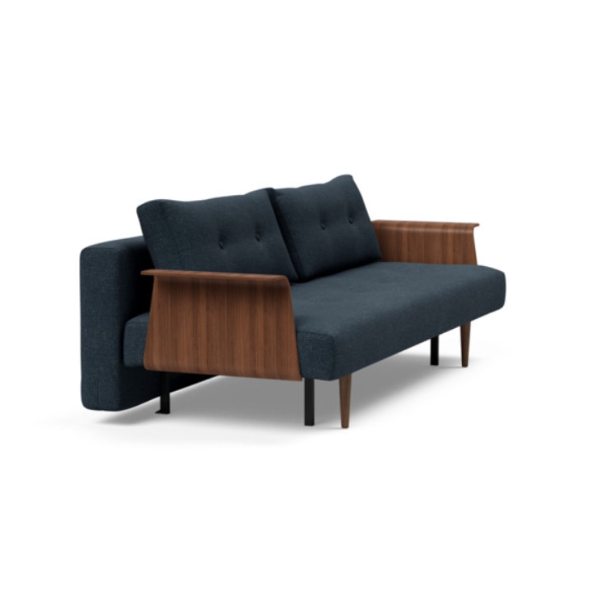 Recast Plus Sofa Bed Dark Styletto With Arms Daybed INNOVATION     Four Hands, Burke Decor, Mid Century Modern Furniture, Old Bones Furniture Company, Old Bones Co, Modern Mid Century, Designer Furniture, https://www.oldbonesco.com/