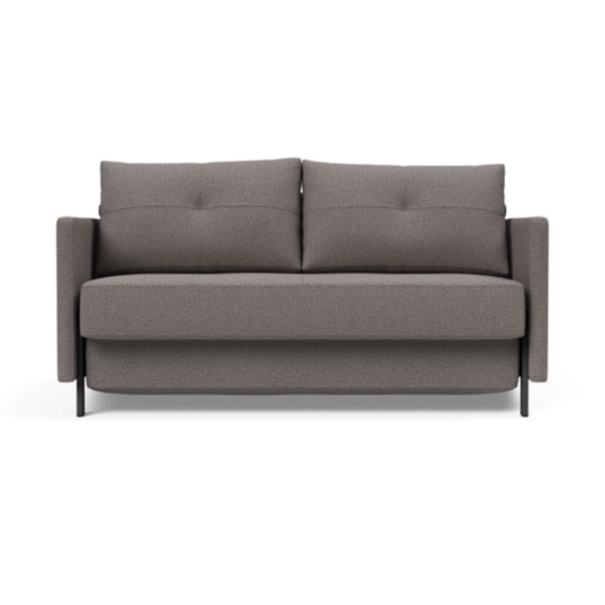 Cubed Full Size Sofa Bed With Arms 521 Mixed Dance GreySofa Beds INNOVATION  521 Mixed Dance Grey   Four Hands, Burke Decor, Mid Century Modern Furniture, Old Bones Furniture Company, Old Bones Co, Modern Mid Century, Designer Furniture, https://www.oldbonesco.com/