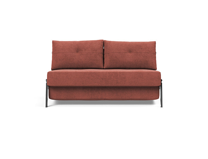 Cubed Full Size Sofa Bed With Chrome Legs 317 Cordufine RustSofa Beds INNOVATION  317 Cordufine Rust   Four Hands, Burke Decor, Mid Century Modern Furniture, Old Bones Furniture Company, Old Bones Co, Modern Mid Century, Designer Furniture, https://www.oldbonesco.com/