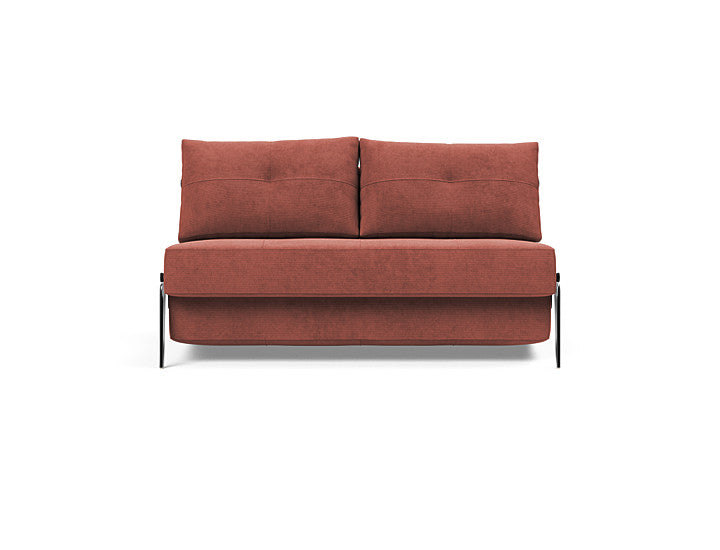 Cubed Full Size Sofa Bed With Alu Legs 317 Cordufine RustSofa Beds INNOVATION  317 Cordufine Rust   Four Hands, Burke Decor, Mid Century Modern Furniture, Old Bones Furniture Company, Old Bones Co, Modern Mid Century, Designer Furniture, https://www.oldbonesco.com/