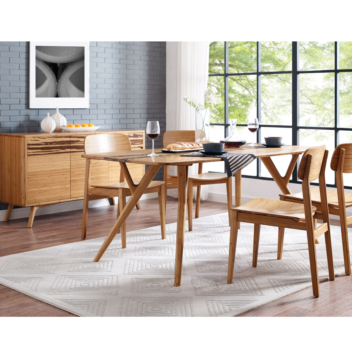 Azara Dining Table Dining Tables Greenington     Four Hands, Burke Decor, Mid Century Modern Furniture, Old Bones Furniture Company, Old Bones Co, Modern Mid Century, Designer Furniture, https://www.oldbonesco.com/