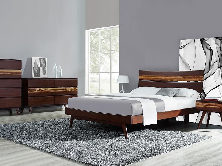 Azara Platform Bed Beds & Frames Greenington     Four Hands, Mid Century Modern Furniture, Old Bones Furniture Company, Old Bones Co, Modern Mid Century, Designer Furniture, https://www.oldbonesco.com/