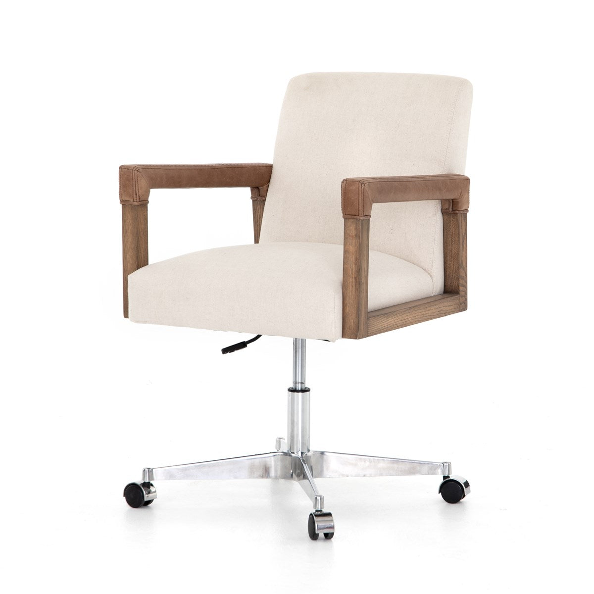 Reuben Desk Chair Harbor NaturalDesk Chair Four Hands  Harbor Natural   Four Hands, Burke Decor, Mid Century Modern Furniture, Old Bones Furniture Company, Old Bones Co, Modern Mid Century, Designer Furniture, https://www.oldbonesco.com/