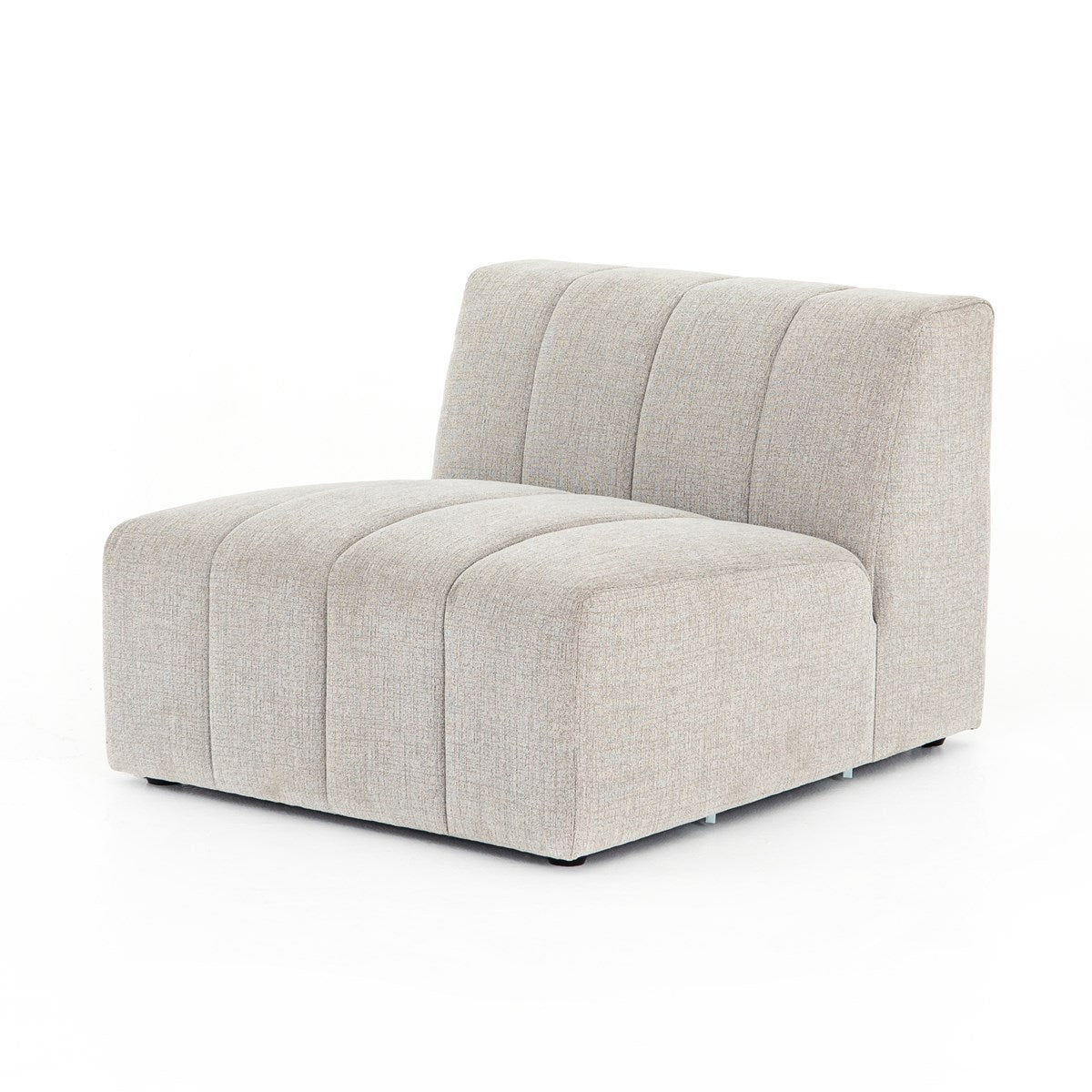 Langham Channeled Sectional Pieces Armless PieceSectional Sofa Four Hands  Armless Piece   Four Hands, Burke Decor, Mid Century Modern Furniture, Old Bones Furniture Company, Old Bones Co, Modern Mid Century, Designer Furniture, https://www.oldbonesco.com/