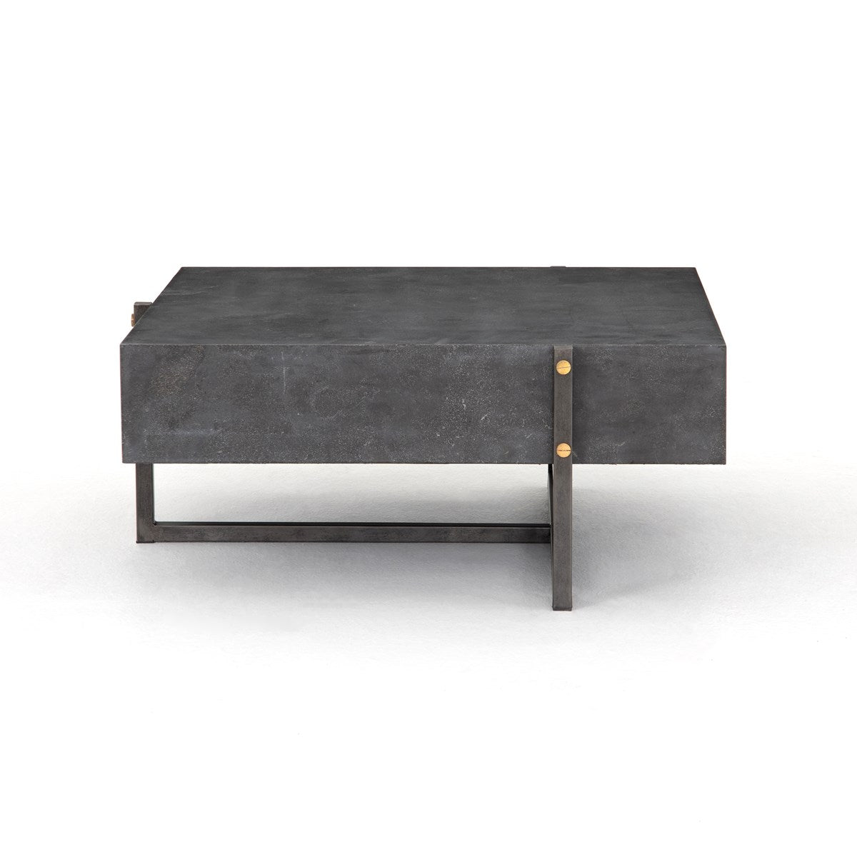 Keppler Square Coffee Table-Bluestone Table Four Hands     Four Hands, Burke Decor, Mid Century Modern Furniture, Old Bones Furniture Company, Old Bones Co, Modern Mid Century, Designer Furniture, https://www.oldbonesco.com/