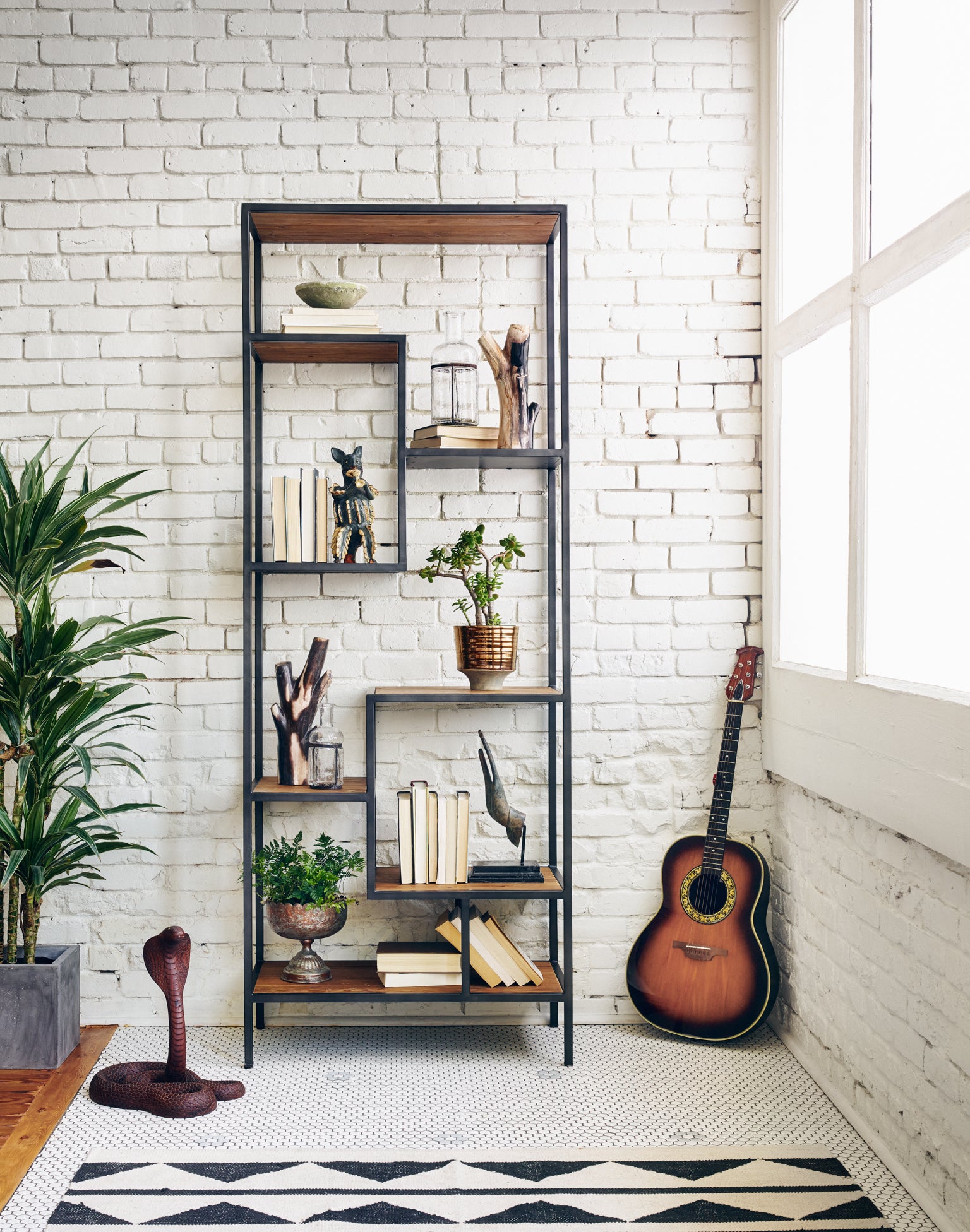 Helena Bookcase Bookcase Four Hands     Four Hands, Mid Century Modern Furniture, Old Bones Furniture Company, Old Bones Co, Modern Mid Century, Designer Furniture, https://www.oldbonesco.com/