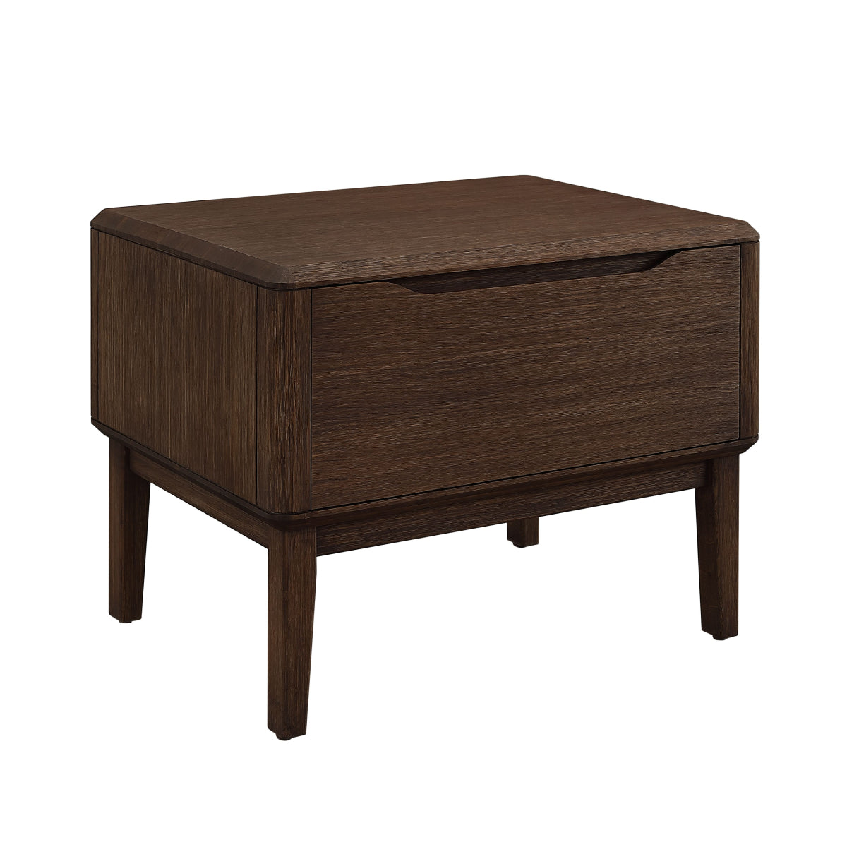 Currant Nightstand Oiled WalnutTables & Accessories Greenington  Oiled Walnut   Four Hands, Burke Decor, Mid Century Modern Furniture, Old Bones Furniture Company, Old Bones Co, Modern Mid Century, Designer Furniture, https://www.oldbonesco.com/