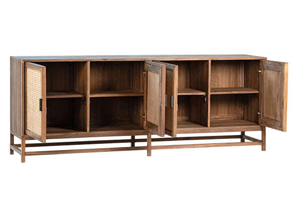 Royette Sideboard Sideboard Dovetail     Four Hands, Mid Century Modern Furniture, Old Bones Furniture Company, Old Bones Co, Modern Mid Century, Designer Furniture, https://www.oldbonesco.com/