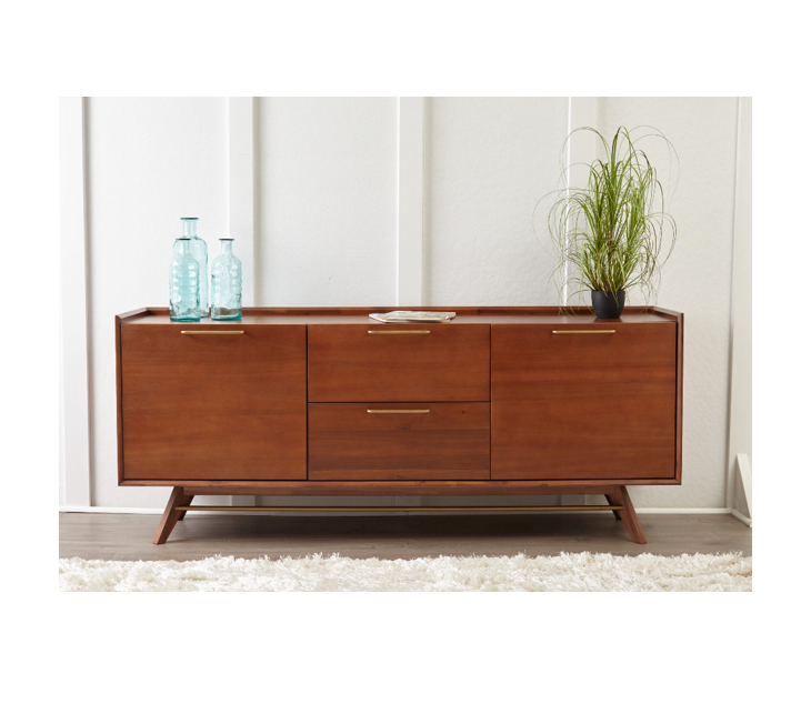 Denali 3 Section Sideboard Sideboard Unique Furniture     Four Hands, Mid Century Modern Furniture, Old Bones Furniture Company, Old Bones Co, Modern Mid Century, Designer Furniture, https://www.oldbonesco.com/