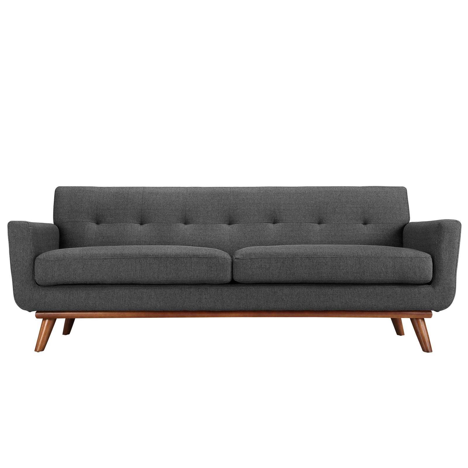 Sophia Sofa Dark GraySofa Modway International  Dark Gray   Four Hands, Burke Decor, Mid Century Modern Furniture, Old Bones Furniture Company, Old Bones Co, Modern Mid Century, Designer Furniture, https://www.oldbonesco.com/