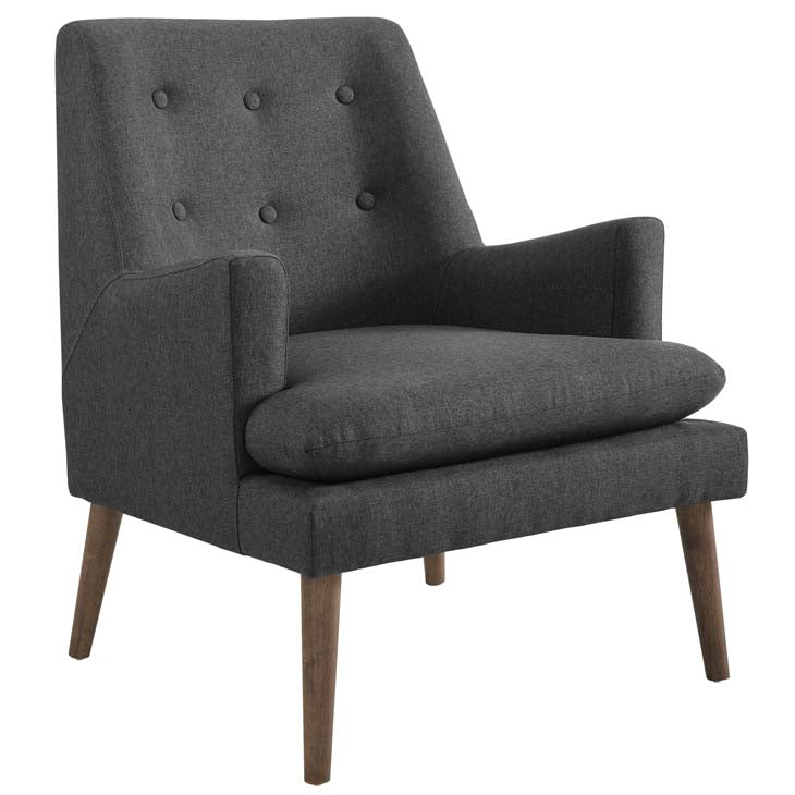 Trinity Lounge Chair GreyLounge Chair Modway International  Grey   Four Hands, Burke Decor, Mid Century Modern Furniture, Old Bones Furniture Company, Old Bones Co, Modern Mid Century, Designer Furniture, https://www.oldbonesco.com/