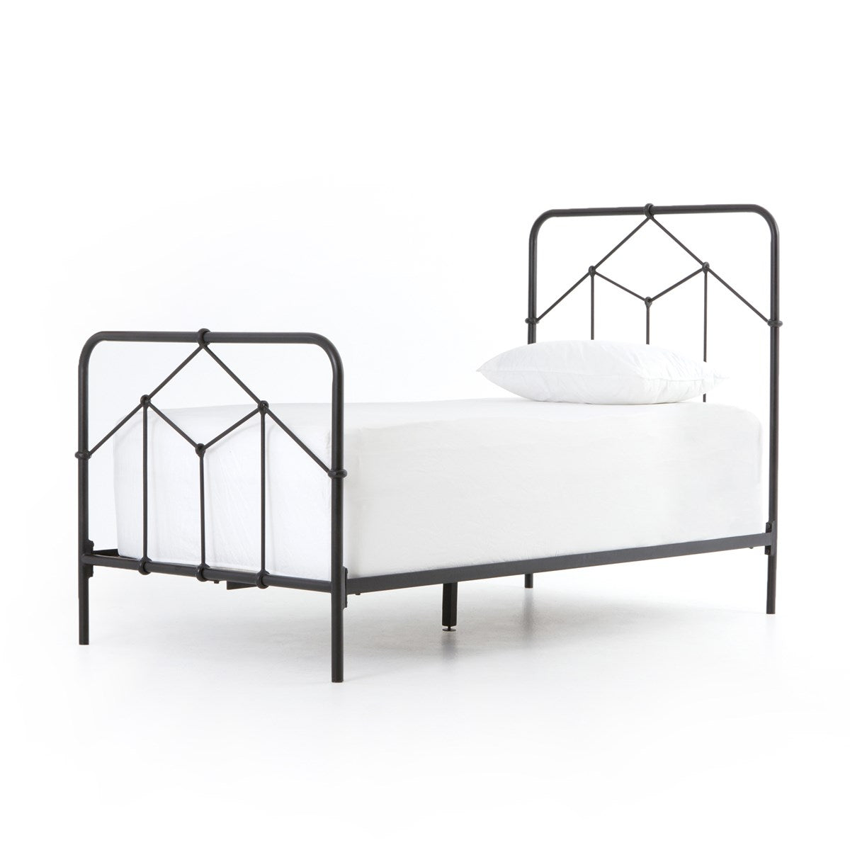 Casey Bed Black / TwinBed Four Hands  Black Twin  Four Hands, Burke Decor, Mid Century Modern Furniture, Old Bones Furniture Company, Old Bones Co, Modern Mid Century, Designer Furniture, https://www.oldbonesco.com/