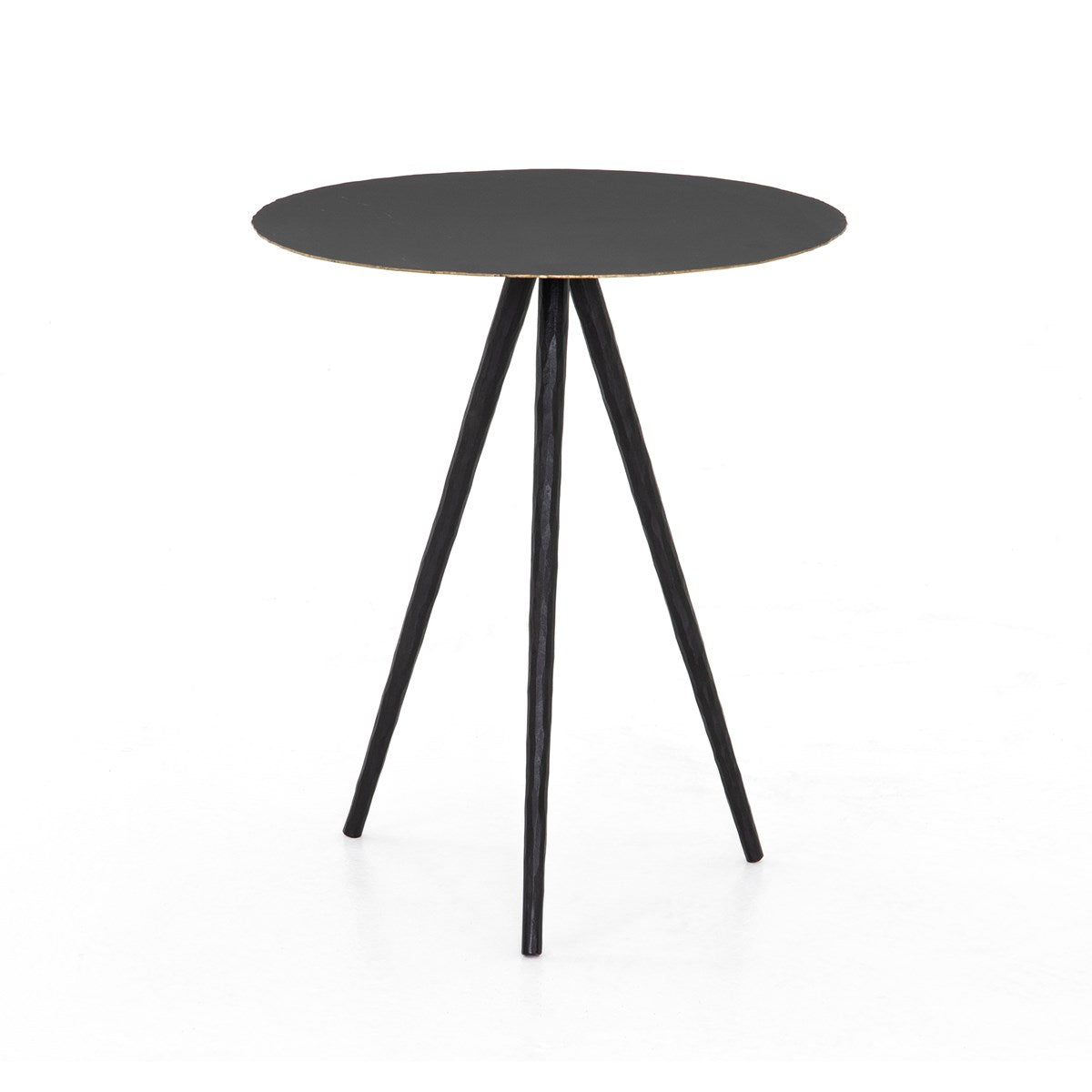 Trula End Table-Rubbed Black Table Four Hands     Four Hands, Burke Decor, Mid Century Modern Furniture, Old Bones Furniture Company, Old Bones Co, Modern Mid Century, Designer Furniture, https://www.oldbonesco.com/