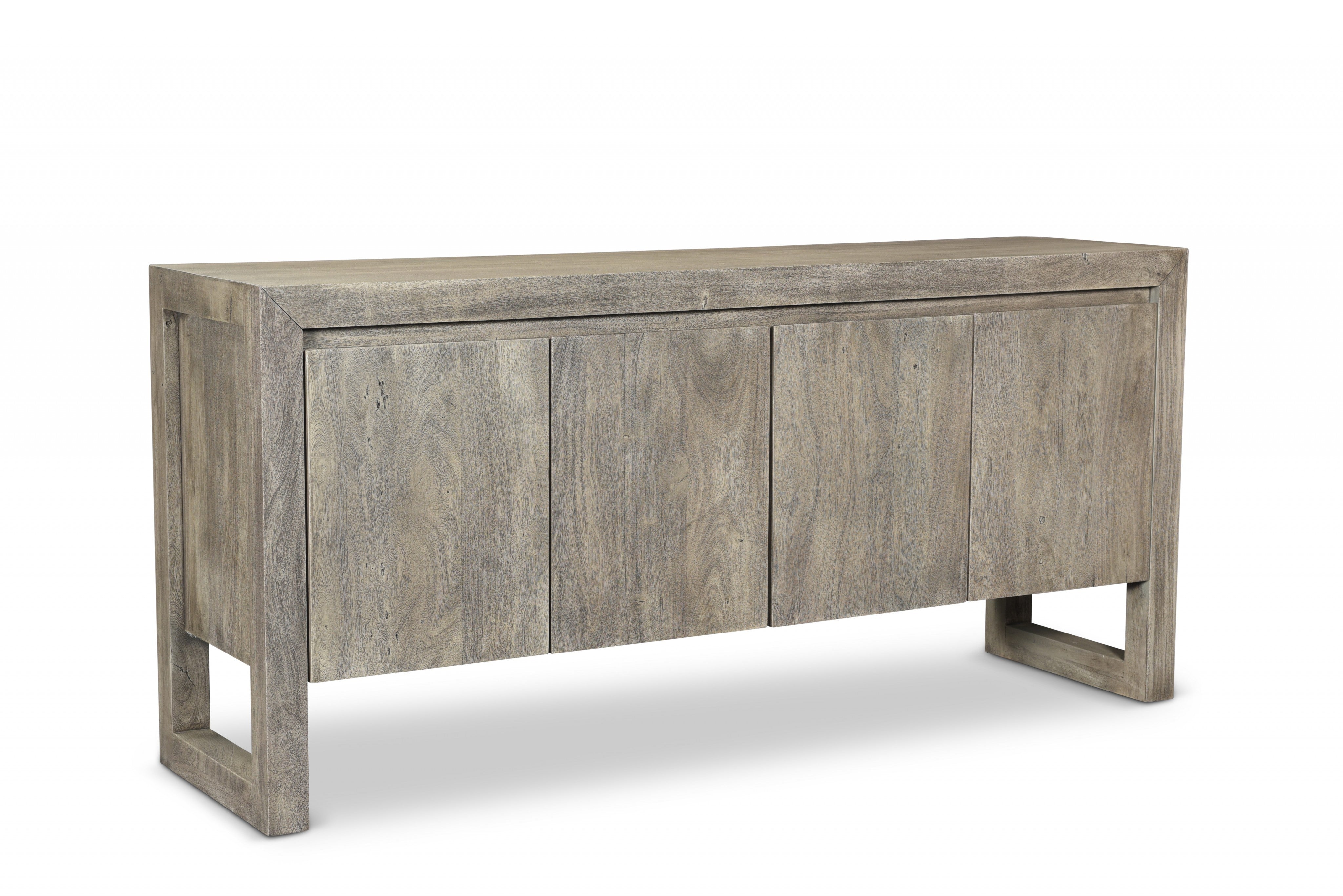 Brooks Buffet Sandblasted GreyBuffet Urbia Imports  Sandblasted Grey   Four Hands, Burke Decor, Mid Century Modern Furniture, Old Bones Furniture Company, Old Bones Co, Modern Mid Century, Designer Furniture, https://www.oldbonesco.com/