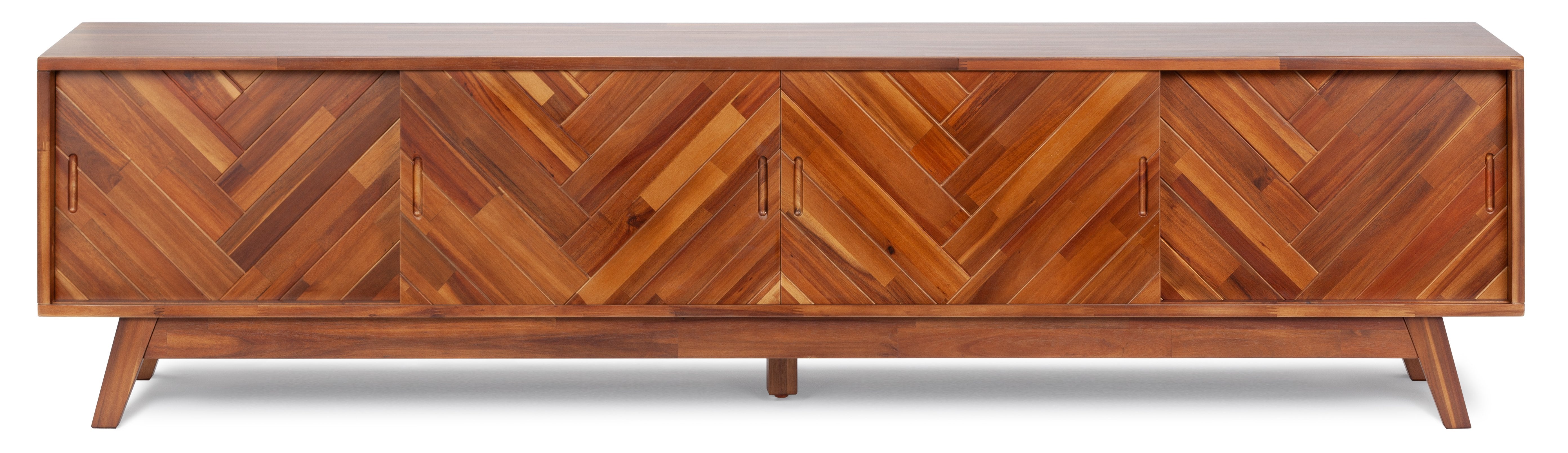 Herringbone TV Stand Low tv stand Lievo     Four Hands, Burke Decor, Mid Century Modern Furniture, Old Bones Furniture Company, Old Bones Co, Modern Mid Century, Designer Furniture, https://www.oldbonesco.com/