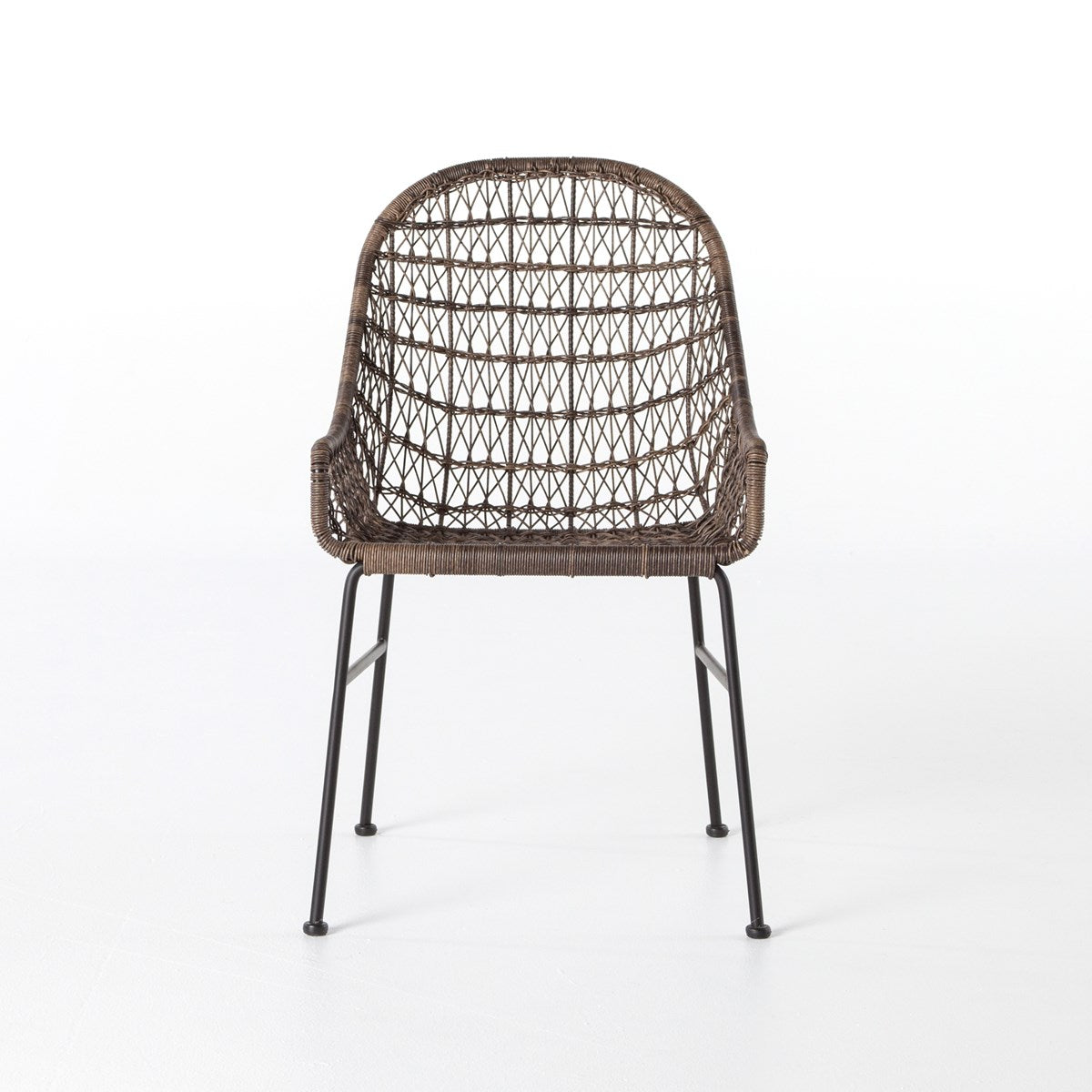 Bandera Outdoor Woven Dining Chair Dining Chair Four Hands     Four Hands, Burke Decor, Mid Century Modern Furniture, Old Bones Furniture Company, Old Bones Co, Modern Mid Century, Designer Furniture, https://www.oldbonesco.com/