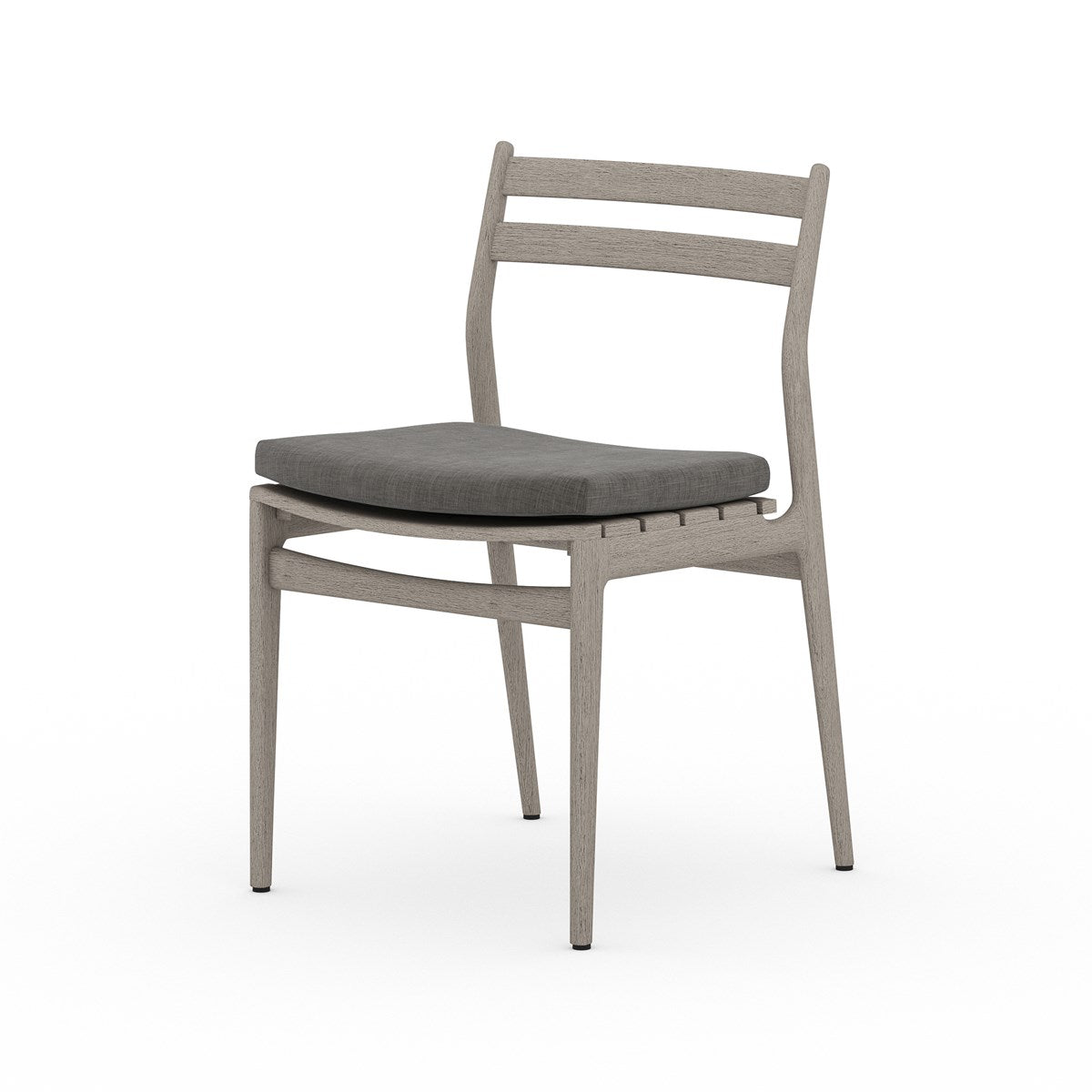 Atherton Outdoor Dining Chair Charcoal / Weathered GreyDining Chair Four Hands  Charcoal Weathered Grey  Four Hands, Burke Decor, Mid Century Modern Furniture, Old Bones Furniture Company, Old Bones Co, Modern Mid Century, Designer Furniture, https://www.oldbonesco.com/