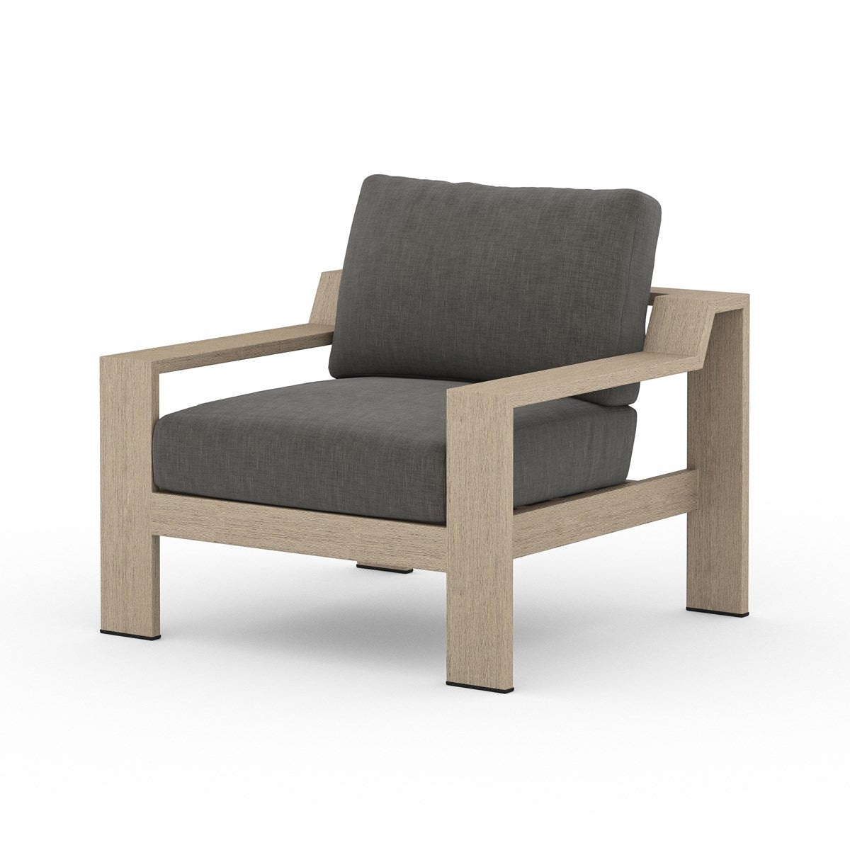 Monterey Outdoor Chair Charcoal / Weathered BrownOutdoor Chair Four Hands  Charcoal Weathered Brown  Four Hands, Burke Decor, Mid Century Modern Furniture, Old Bones Furniture Company, Old Bones Co, Modern Mid Century, Designer Furniture, https://www.oldbonesco.com/