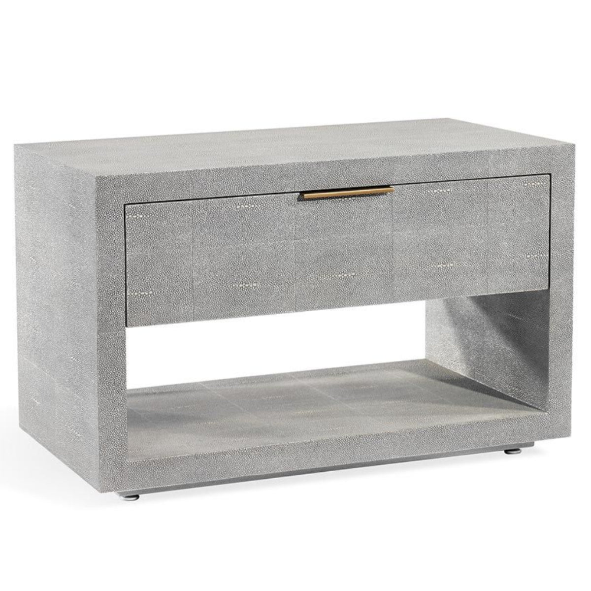 Montaigne Bedside Chest - Shagreen Bedside Chest Interlude Home     Four Hands, Burke Decor, Mid Century Modern Furniture, Old Bones Furniture Company, Old Bones Co, Modern Mid Century, Designer Furniture, https://www.oldbonesco.com/