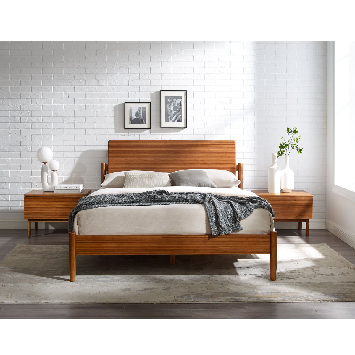 Monterey Bed Beds & Frames Greenington     Four Hands, Burke Decor, Mid Century Modern Furniture, Old Bones Furniture Company, Old Bones Co, Modern Mid Century, Designer Furniture, https://www.oldbonesco.com/