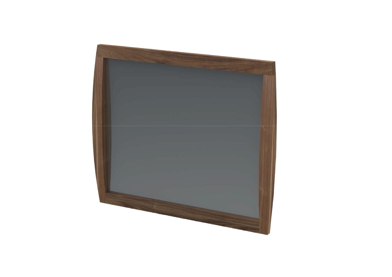 Tahoe Mid Century Modern Walnut Hanging Mirror MIRROR Unique Furniture     Four Hands, Burke Decor, Mid Century Modern Furniture, Old Bones Furniture Company, Old Bones Co, Modern Mid Century, Designer Furniture, https://www.oldbonesco.com/