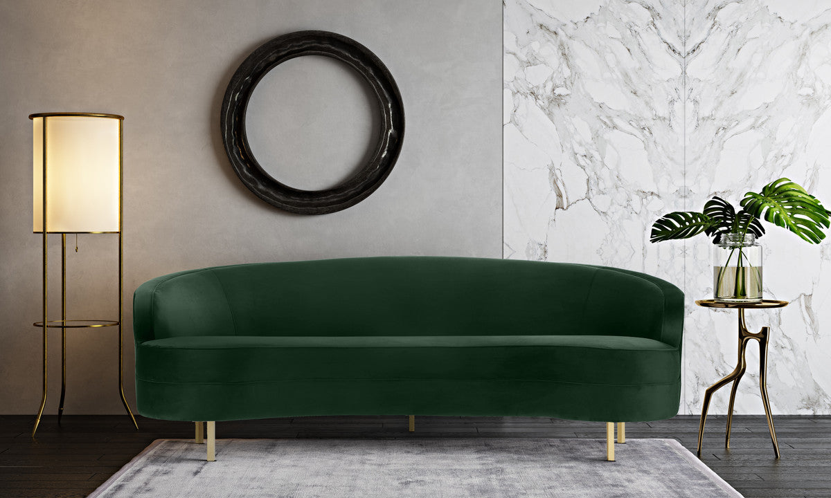 Baila Velvet Sofa Sofa TOV Furniture     Four Hands, Burke Decor, Mid Century Modern Furniture, Old Bones Furniture Company, Old Bones Co, Modern Mid Century, Designer Furniture, https://www.oldbonesco.com/