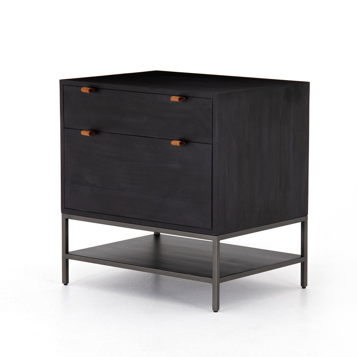 Trey Modular Filing Cabinet Black Wash PCabinet Four Hands  Black Wash P   Four Hands, Burke Decor, Mid Century Modern Furniture, Old Bones Furniture Company, Old Bones Co, Modern Mid Century, Designer Furniture, https://www.oldbonesco.com/