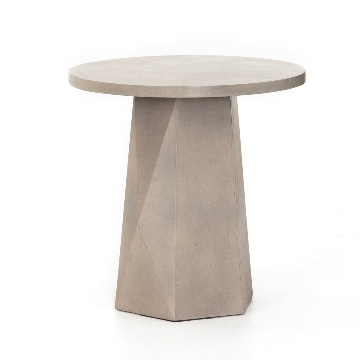 Bowman Outdoor End Table Grey ConcreteEnd Table Four Hands  Grey Concrete   Four Hands, Burke Decor, Mid Century Modern Furniture, Old Bones Furniture Company, Old Bones Co, Modern Mid Century, Designer Furniture, https://www.oldbonesco.com/