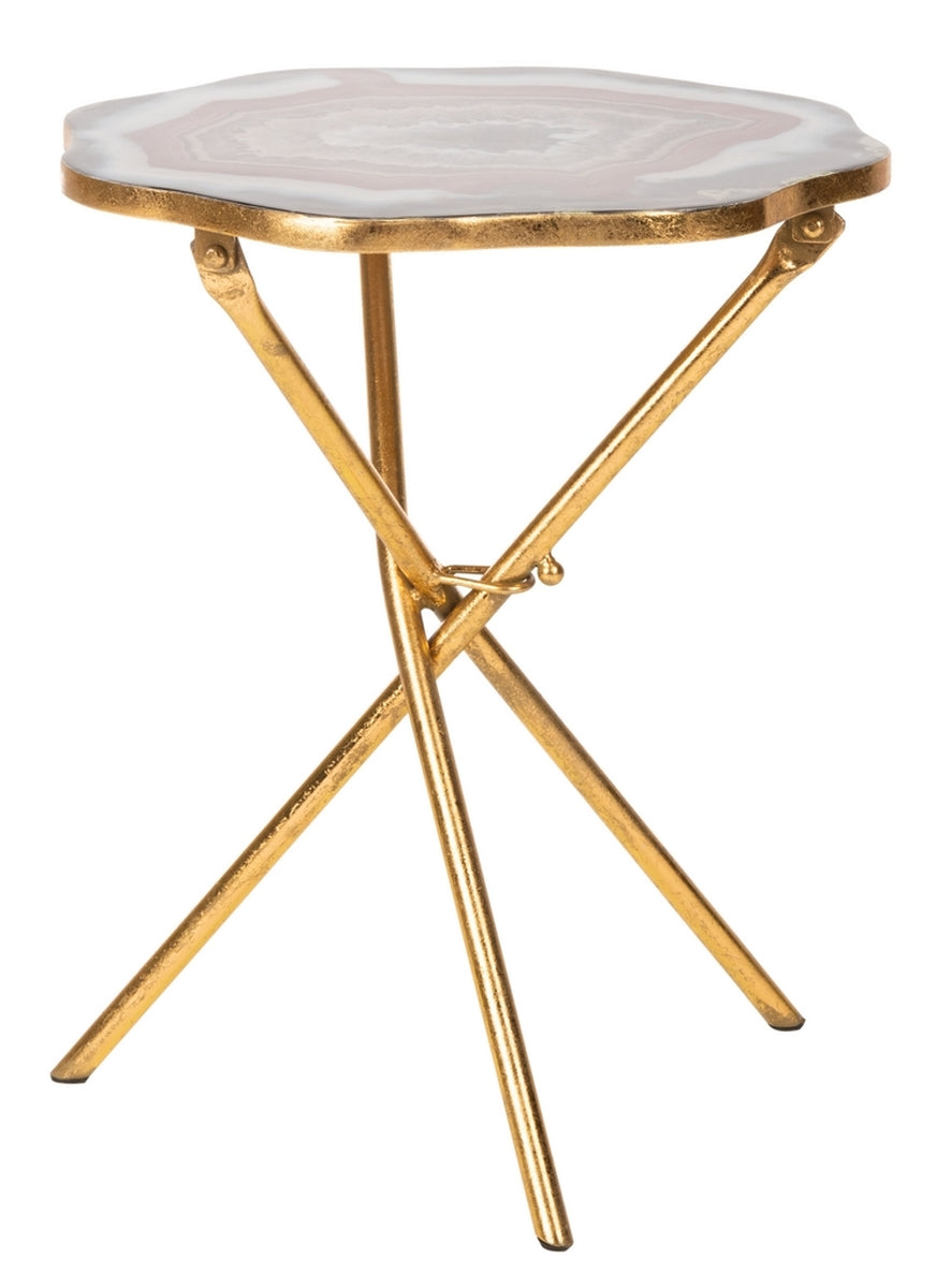 Celeste Faux Agate Side Table Side Table Safavieh     Four Hands, Burke Decor, Mid Century Modern Furniture, Old Bones Furniture Company, Old Bones Co, Modern Mid Century, Designer Furniture, https://www.oldbonesco.com/