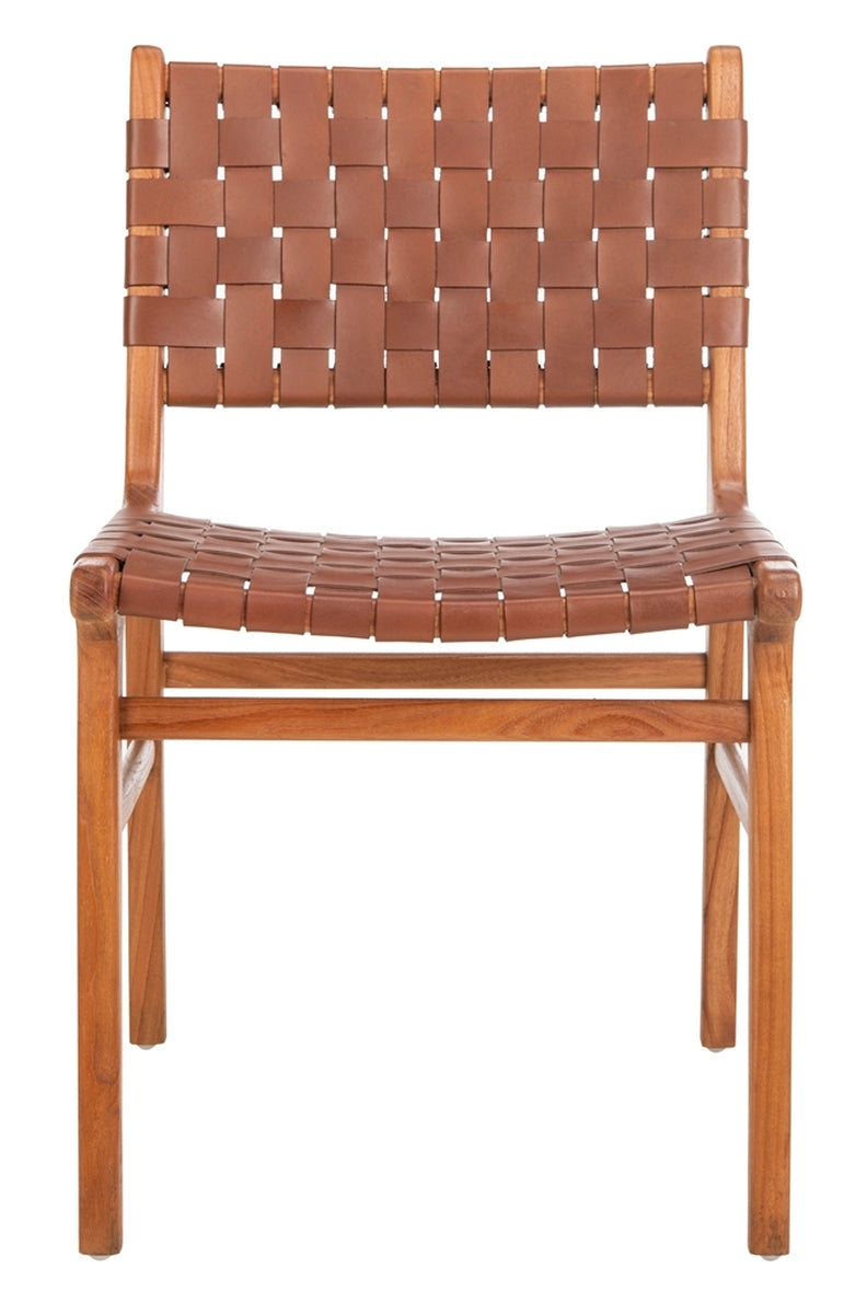 Taika Chair (Set of Two) Cognac / NaturalChair Safavieh  Cognac / Natural   Four Hands, Burke Decor, Mid Century Modern Furniture, Old Bones Furniture Company, Old Bones Co, Modern Mid Century, Designer Furniture, https://www.oldbonesco.com/