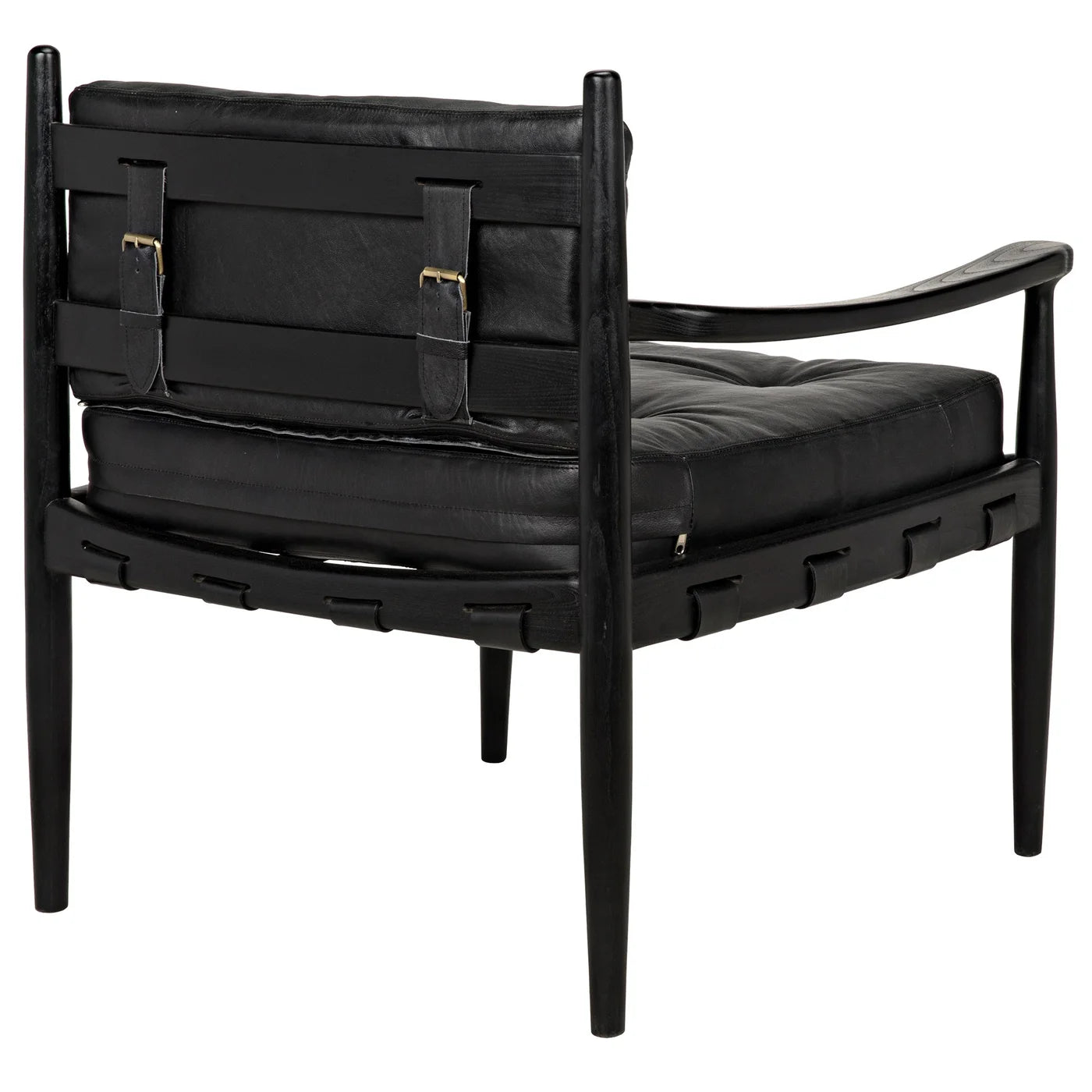 Fogel Lounge Chair Lounge Chair Noir     Four Hands, Burke Decor, Mid Century Modern Furniture, Old Bones Furniture Company, Old Bones Co, Modern Mid Century, Designer Furniture, https://www.oldbonesco.com/