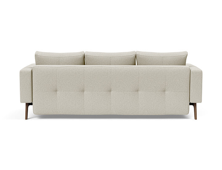 Cassius Quilt Dark Wood Sofa Bed Sofa Beds INNOVATION     Four Hands, Burke Decor, Mid Century Modern Furniture, Old Bones Furniture Company, Old Bones Co, Modern Mid Century, Designer Furniture, https://www.oldbonesco.com/